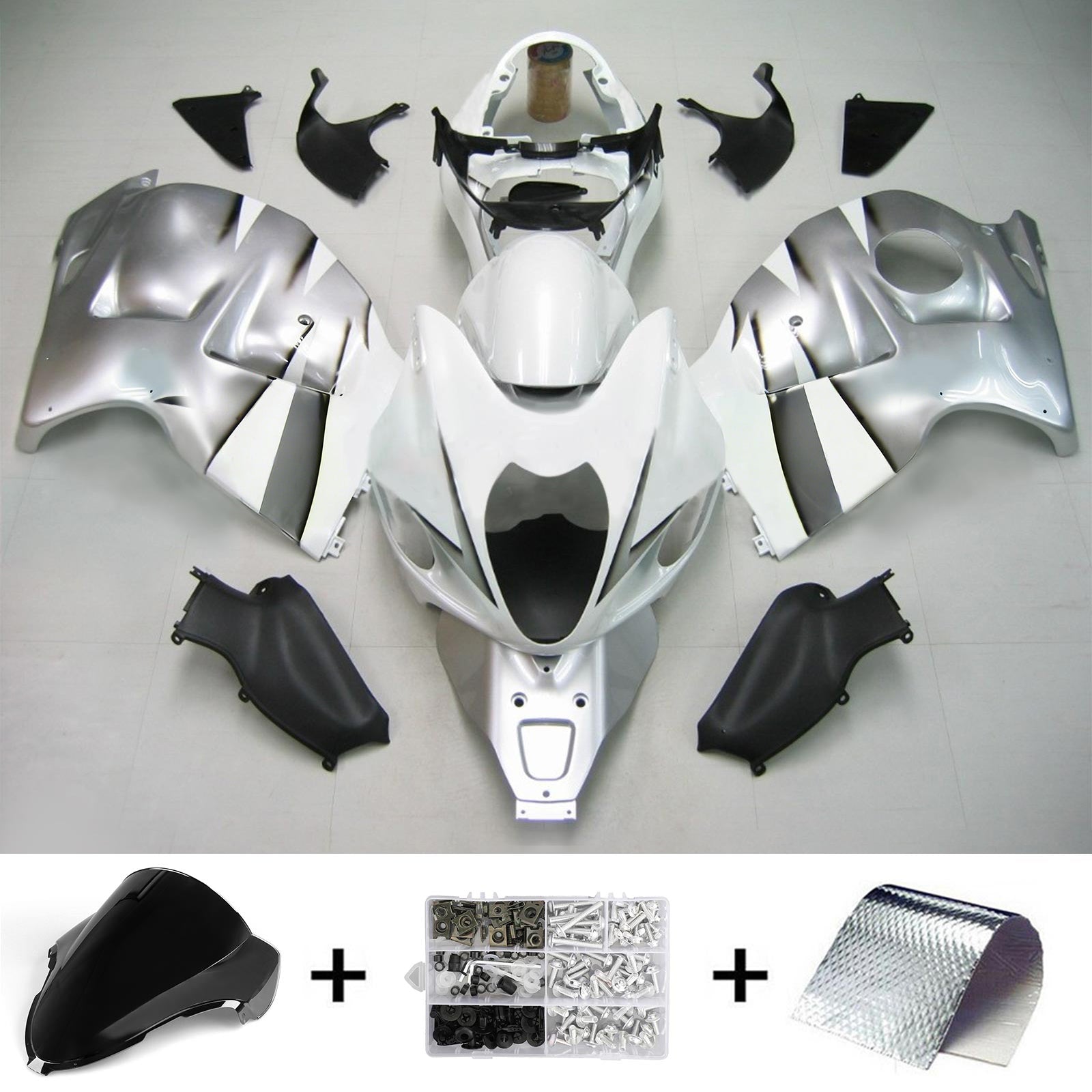 Amotopart Suzuki Hayabusa GSXR1300 1999-2007 ABS kunststof carrosseriekuipset