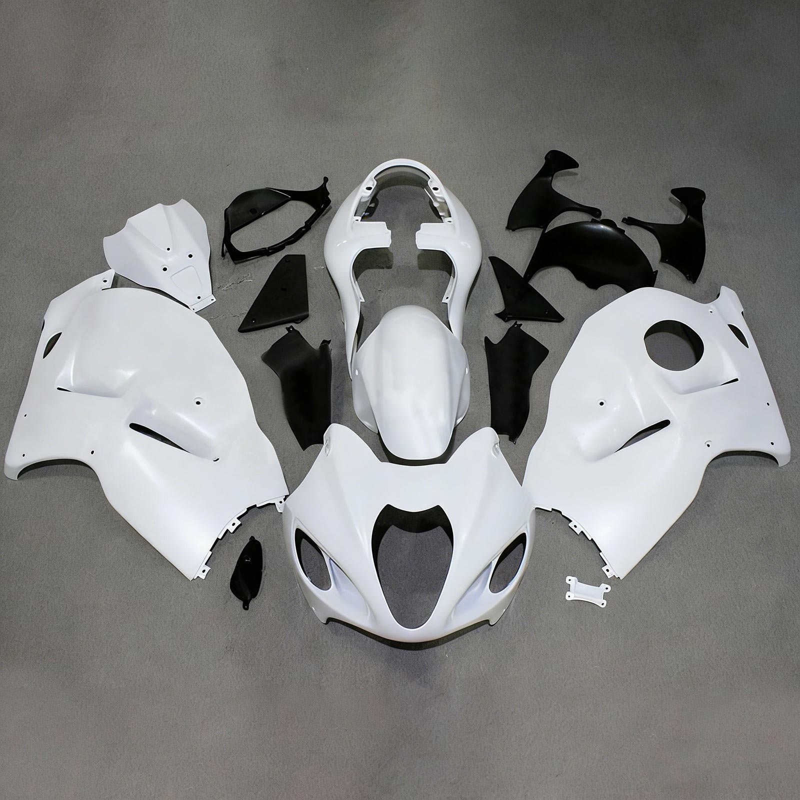 Amotopart Suzuki Hayabusa GSX1300R 1999-2007 Kit de carénage carrosserie plastique ABS
