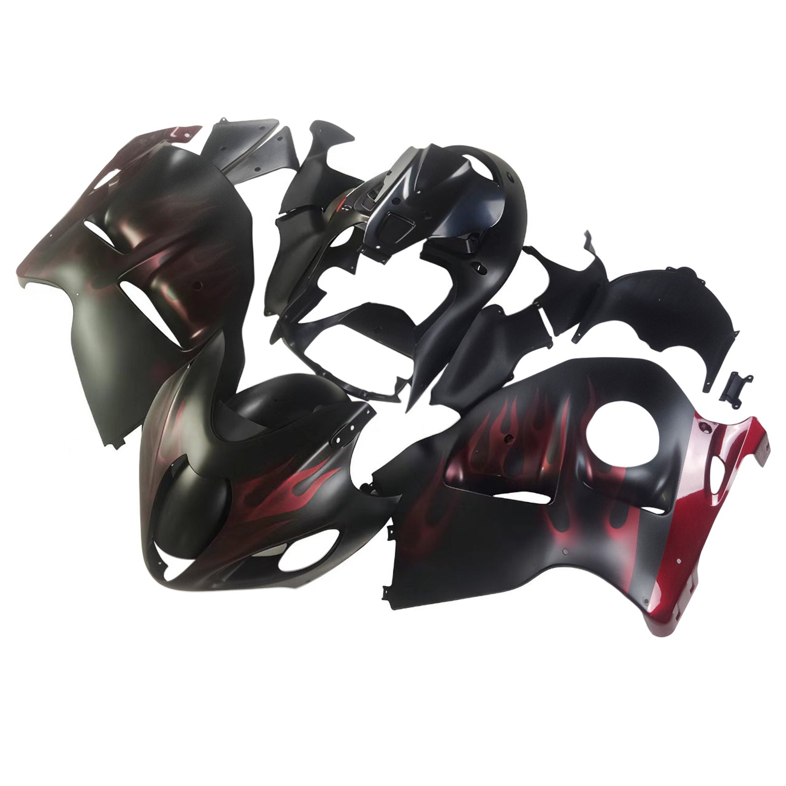Amotopart Suzuki Hayabusa GSX1300R 1999-2007 Kit carena carrozzeria in plastica ABS