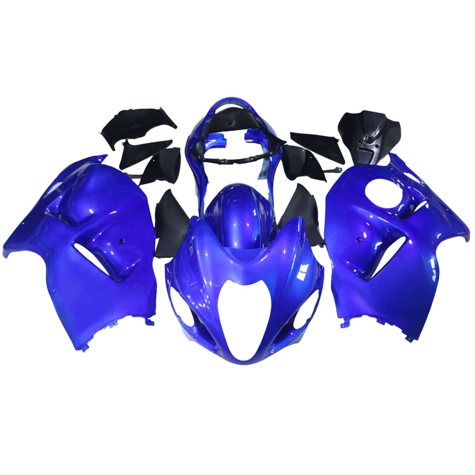 Amotopart Suzuki Hayabusa GSX1300R 1999-2007 Kit de carénage carrosserie plastique ABS
