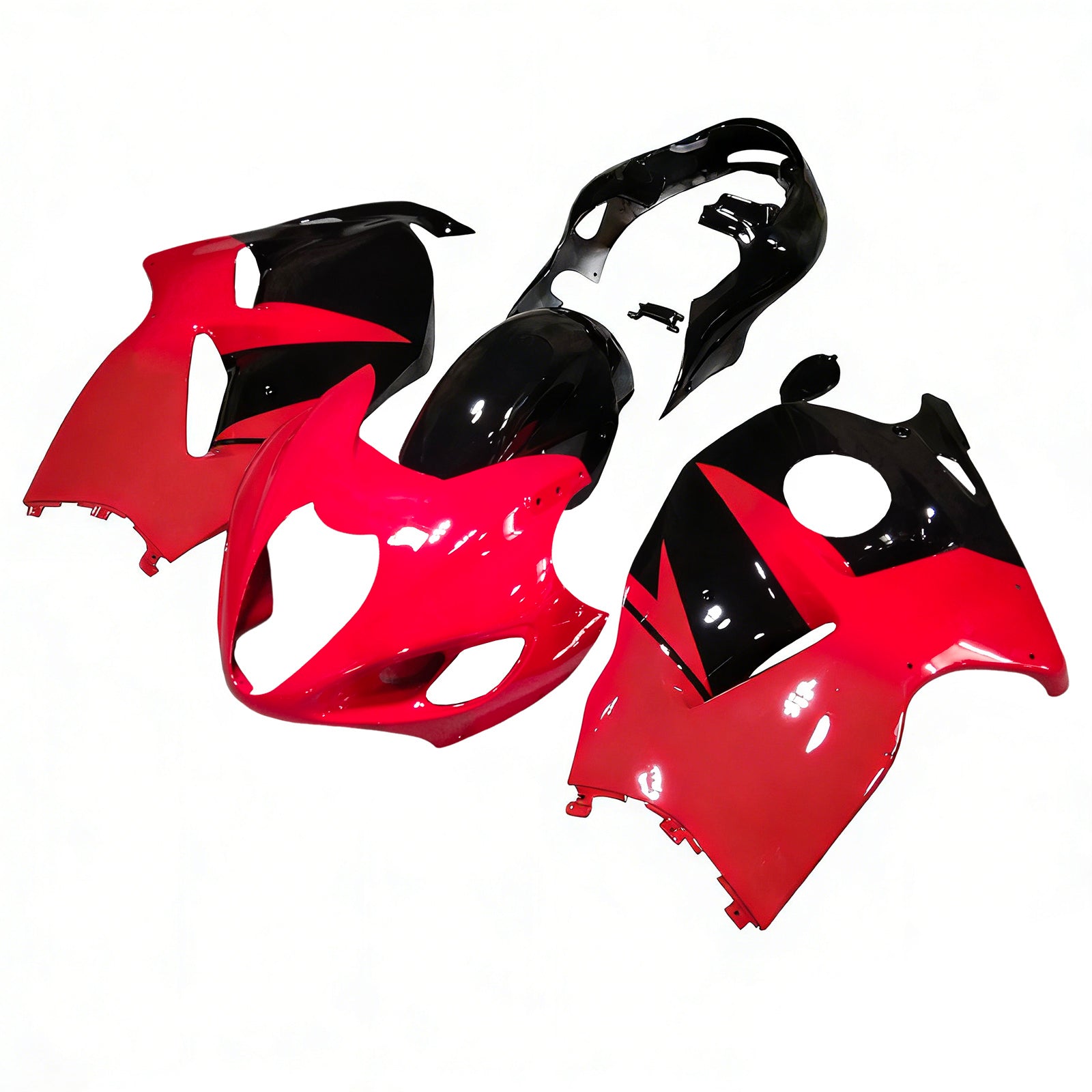 Amotopart Suzuki Hayabusa GSX1300R 1999-2007 Kit de carénage carrosserie plastique ABS