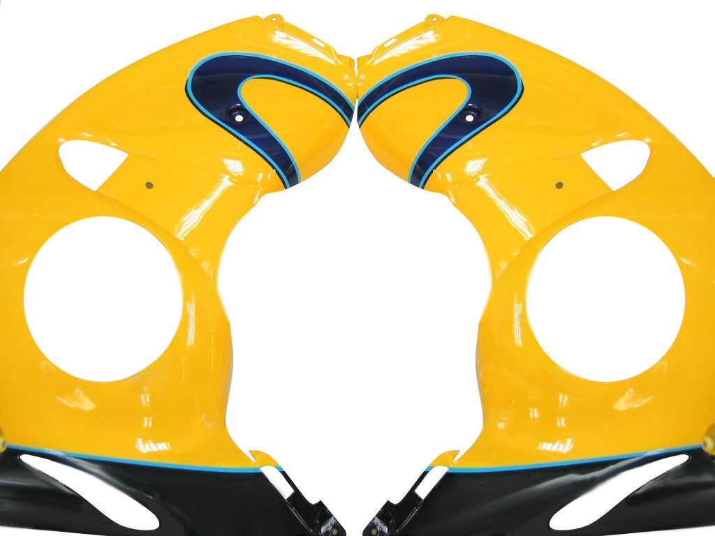Carene Amotopart 2008-2020 Suzuki GSX 1300 Hayabusa Giallo Blu Alstare Corona Generico