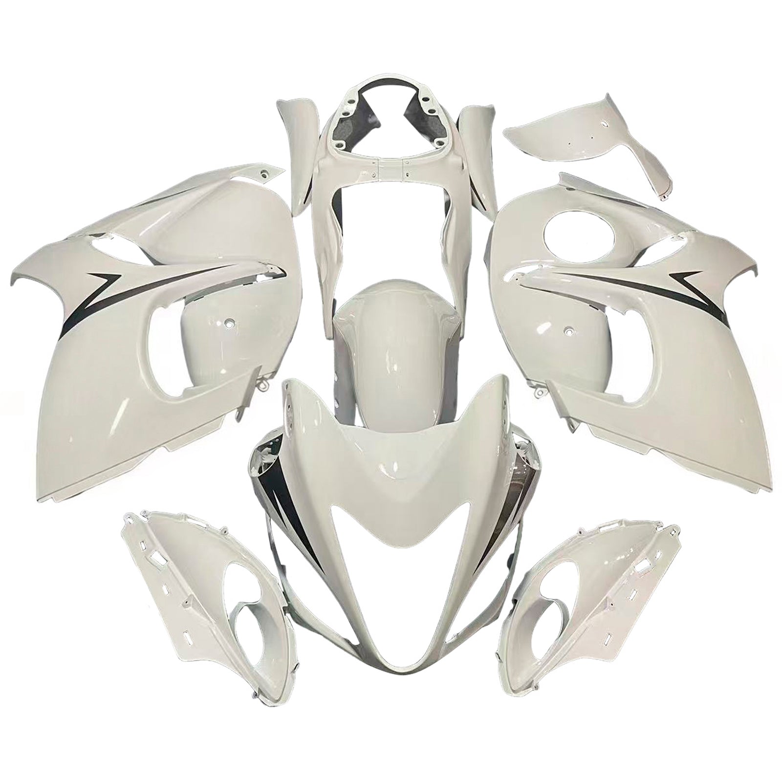Amotopart Suzuki Hayabusa GSX1300R 2008-2020 Kit de carenado de carrocería de plástico ABS