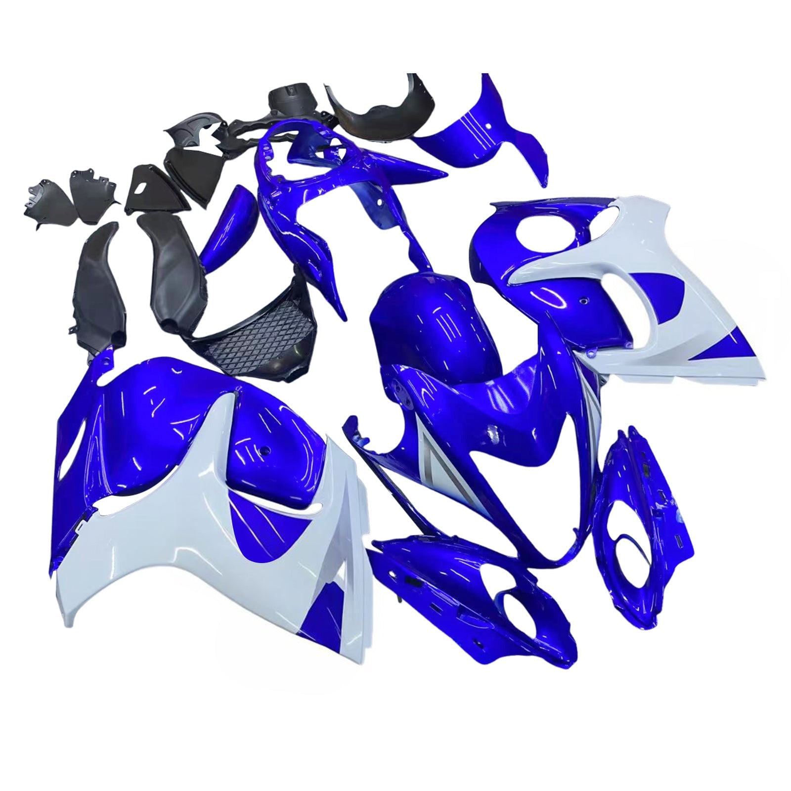 Amotopart Suzuki Hayabusa GSX1300R 2008-2020 ABS muovinen korin suojasarja