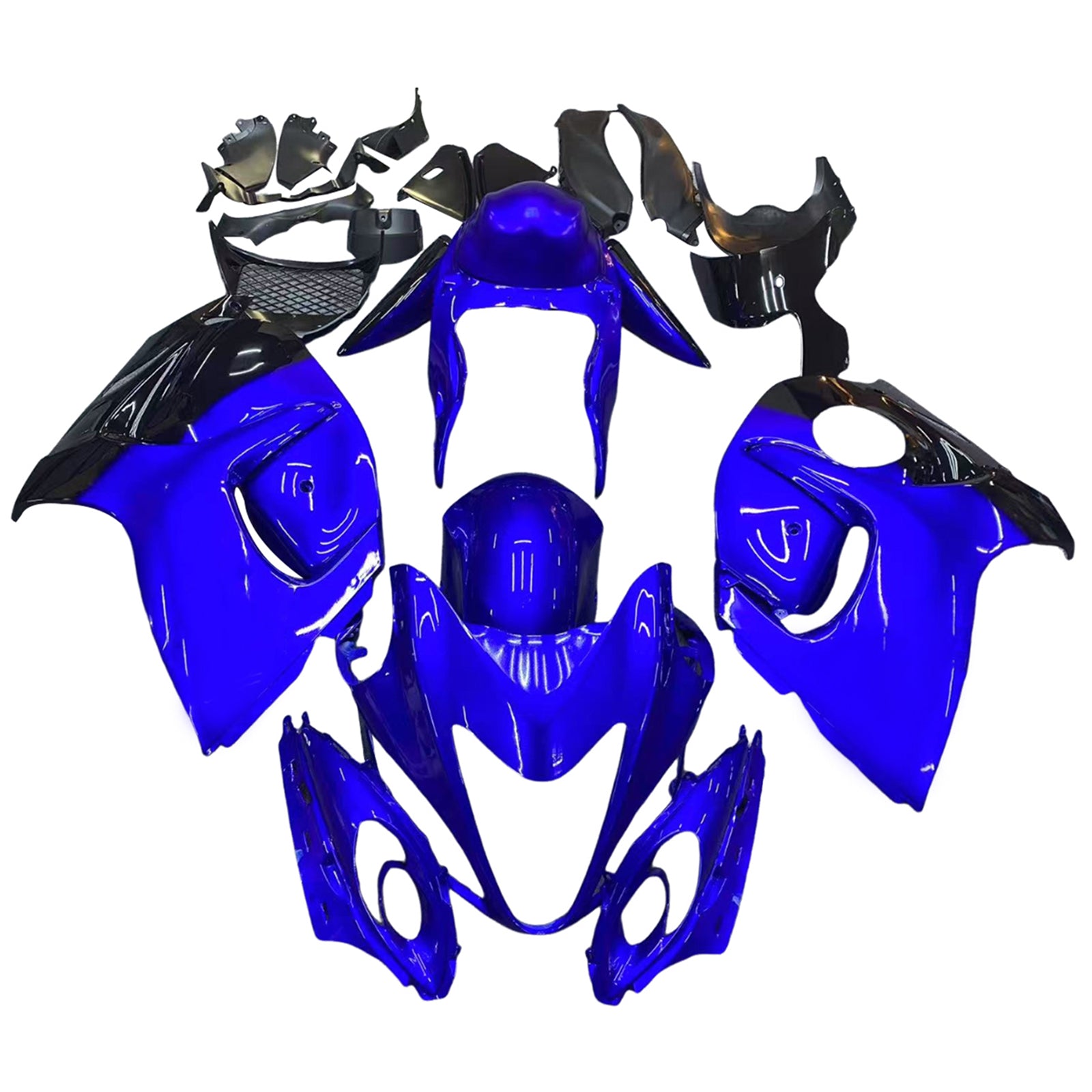 Amotopart Suzuki Hayabusa GSX1300R 2008-2020 ABS muovinen korin suojasarja