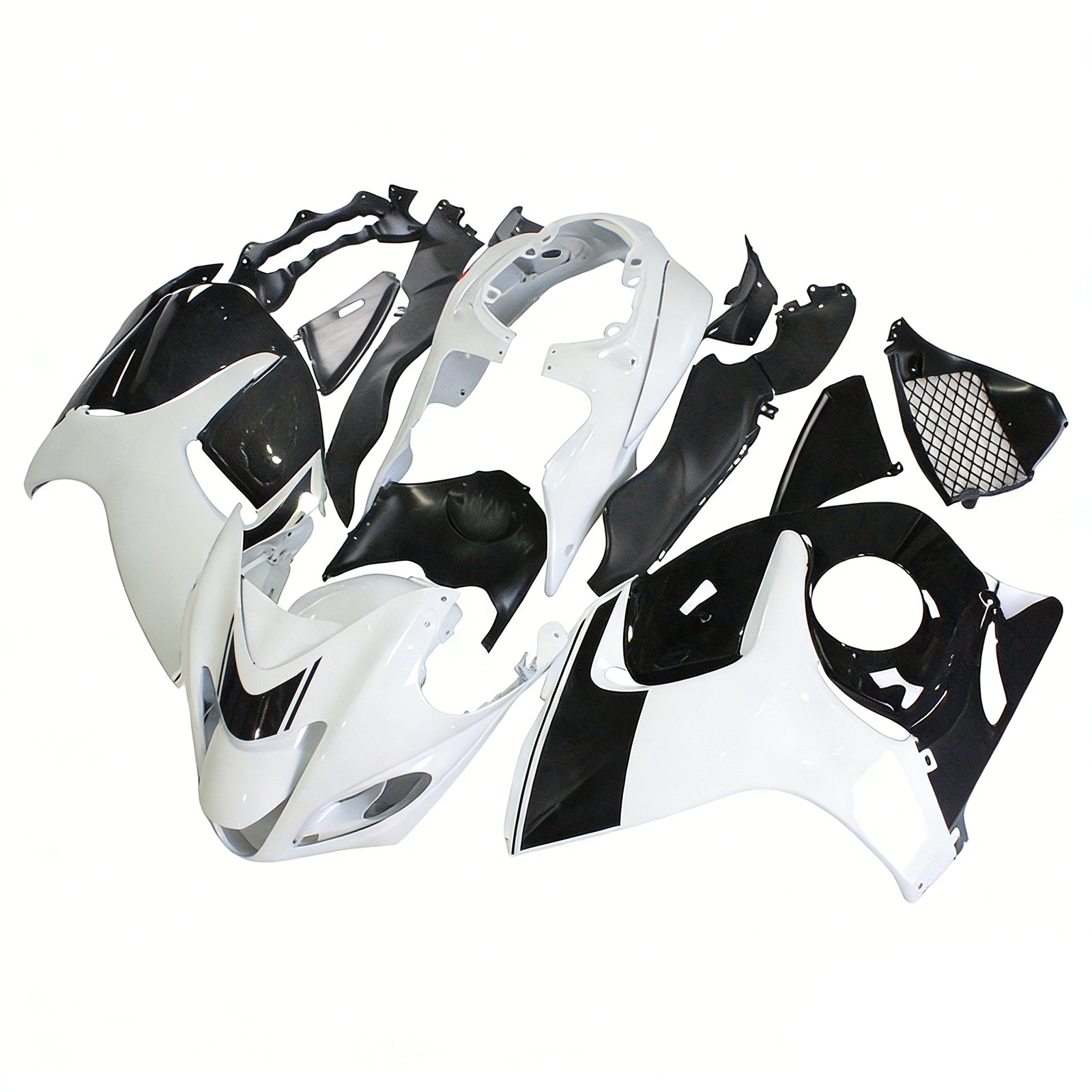 Amotopart Suzuki Hayabusa GSXR1300 2008-2020 Kit de carénage Carrosserie Plastique ABS