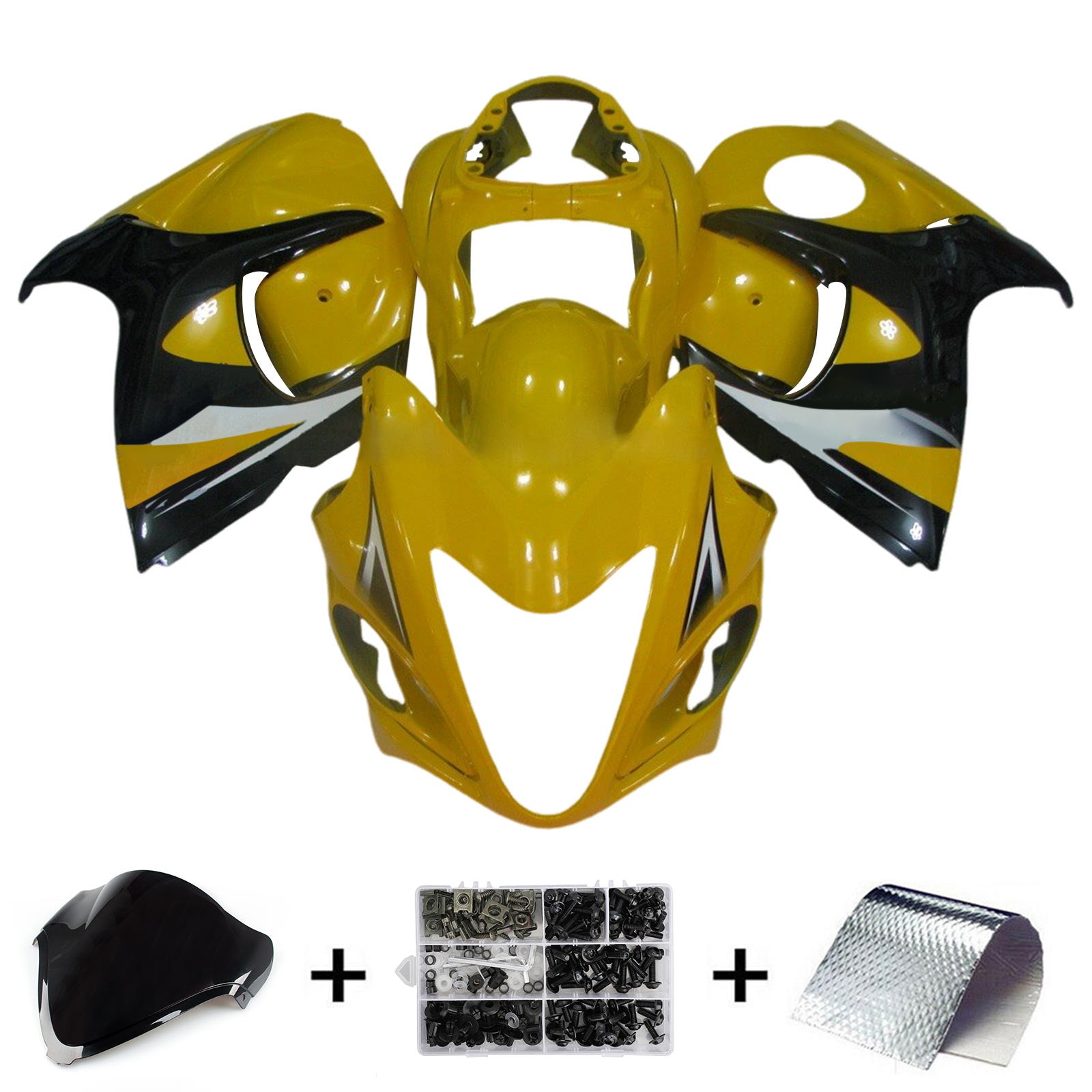 2008-2020 SUZUKI HAYABUSA GSX1300R ZESTAW WTRYSKI CIAŁA