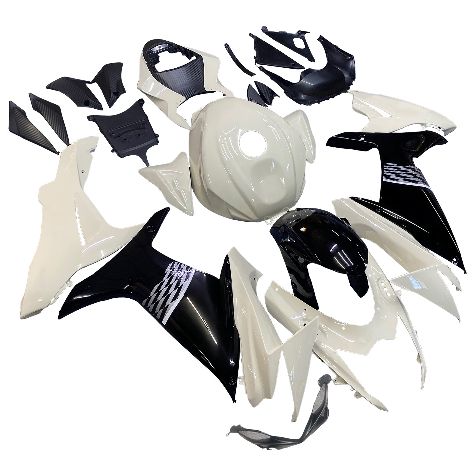 Kit de carenado de inyección de carrocería de plástico ABS FAX para Suzuki GSXR 600/750 2011-2025 K11