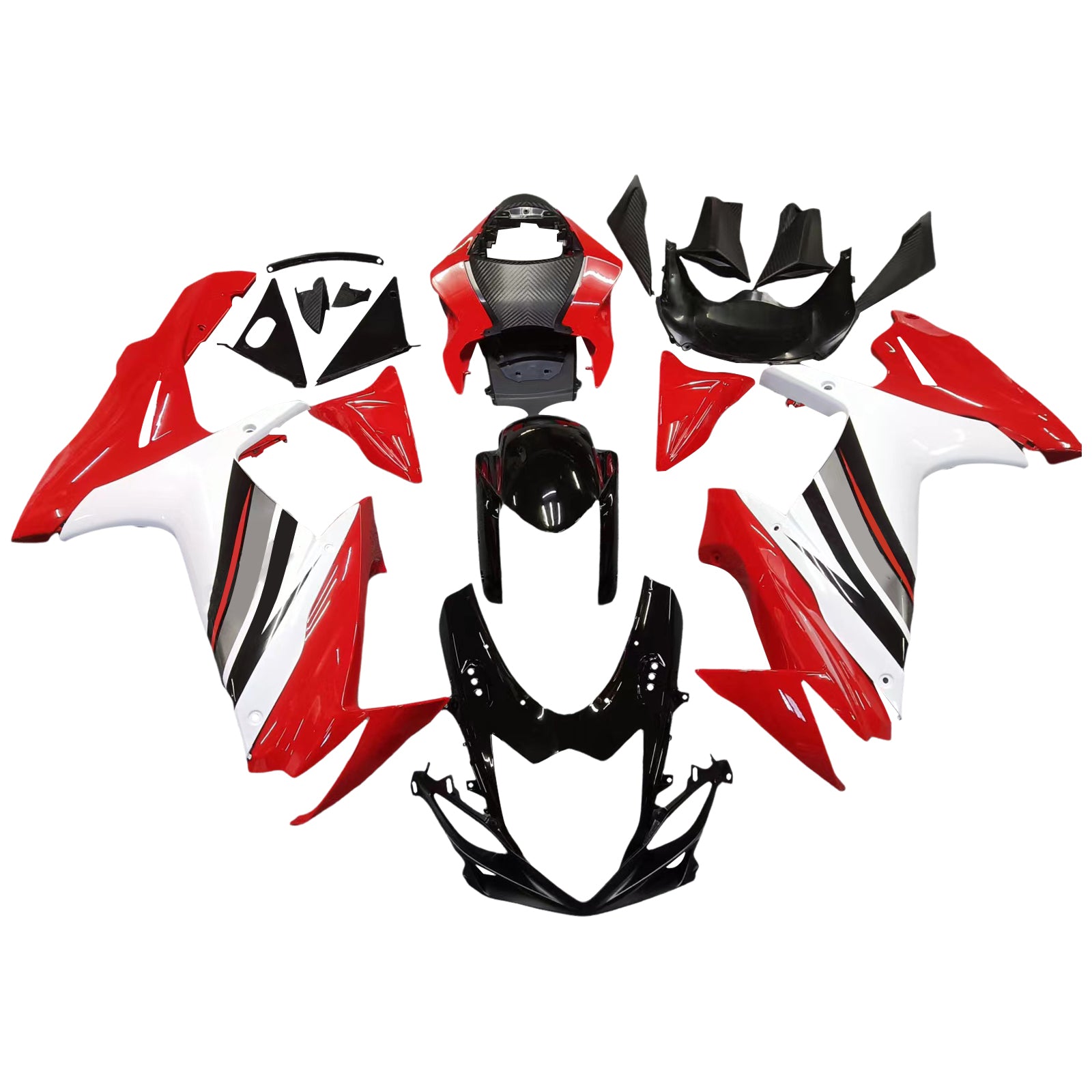 FAX ABS Plastic Carrosserie Injectie Kuip Kit Voor Suzuki GSXR 600/750 2011-2025 K11