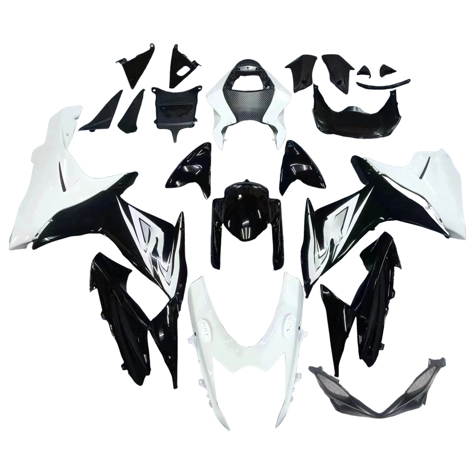Amotopart Suzuki GSXR 600/750 2011-2025 K11 Komplet oklepa karoserije ABS plastika