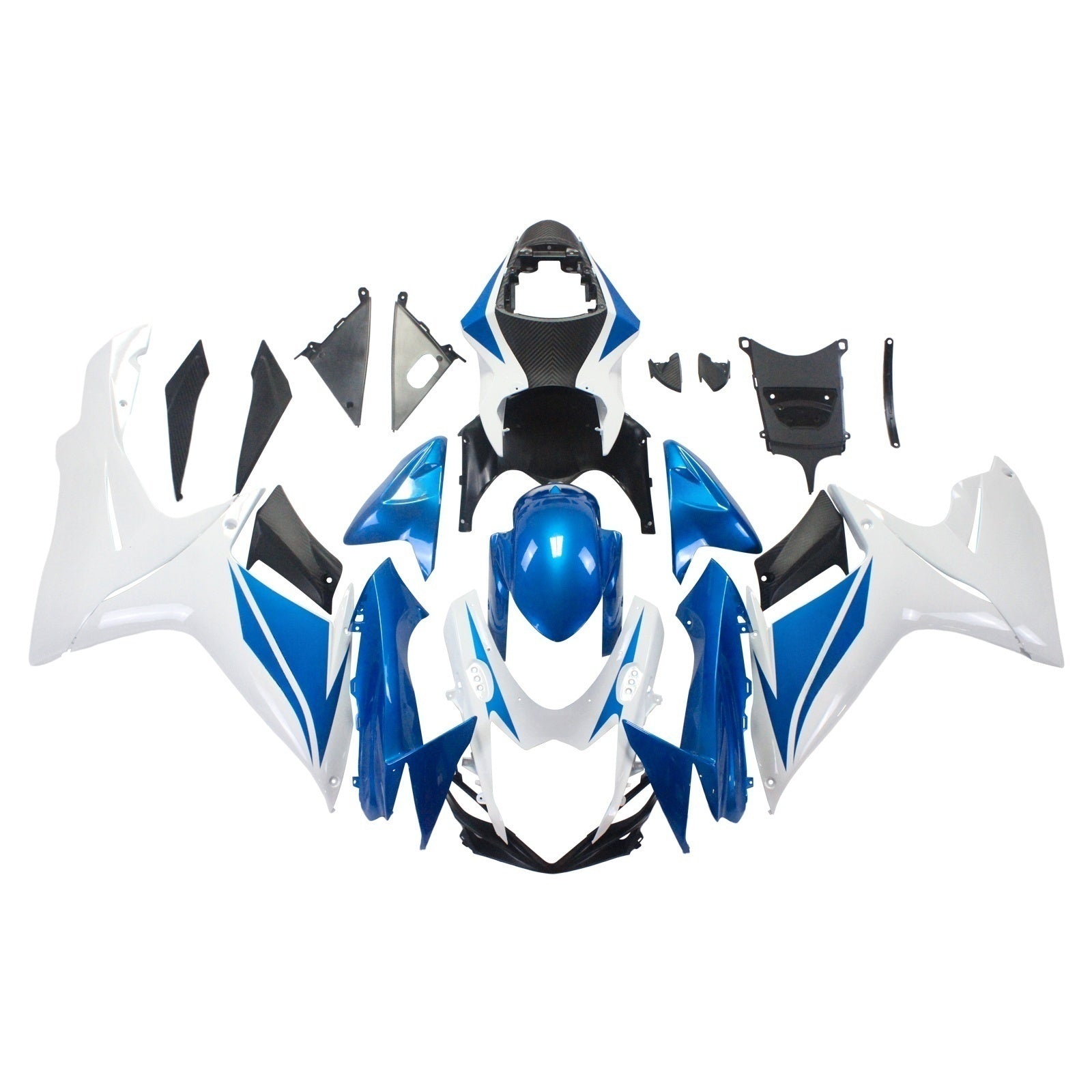 Amotopart Suzuki GSXR 600/750 2011-2025 K11 Komplet oklepa karoserije ABS plastika