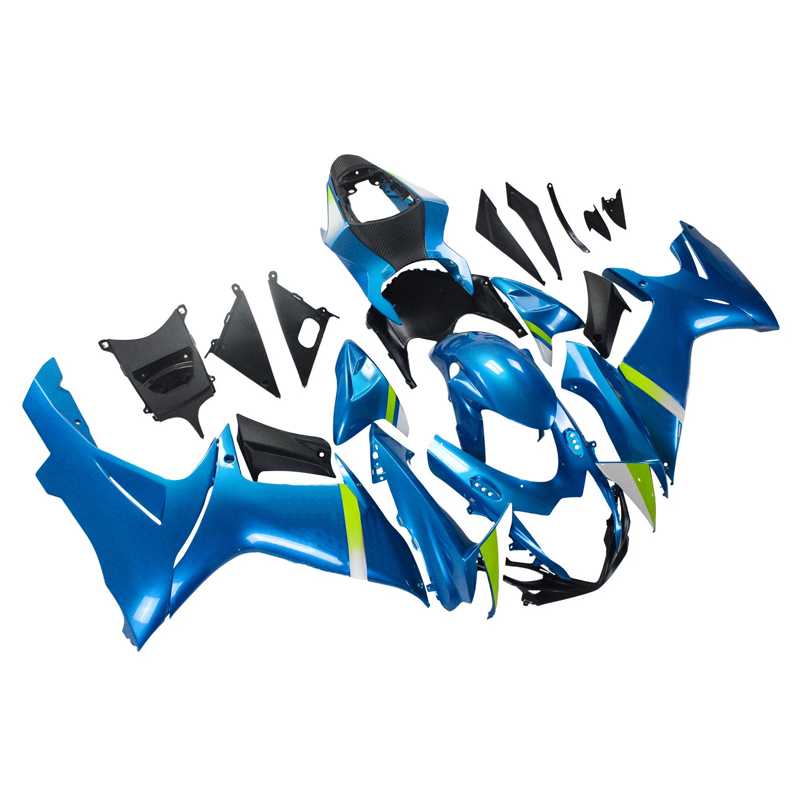 Amotopart Suzuki GSXR 600/750 2011-2025 K11 Carénage Kit Carrosserie Plastique ABS