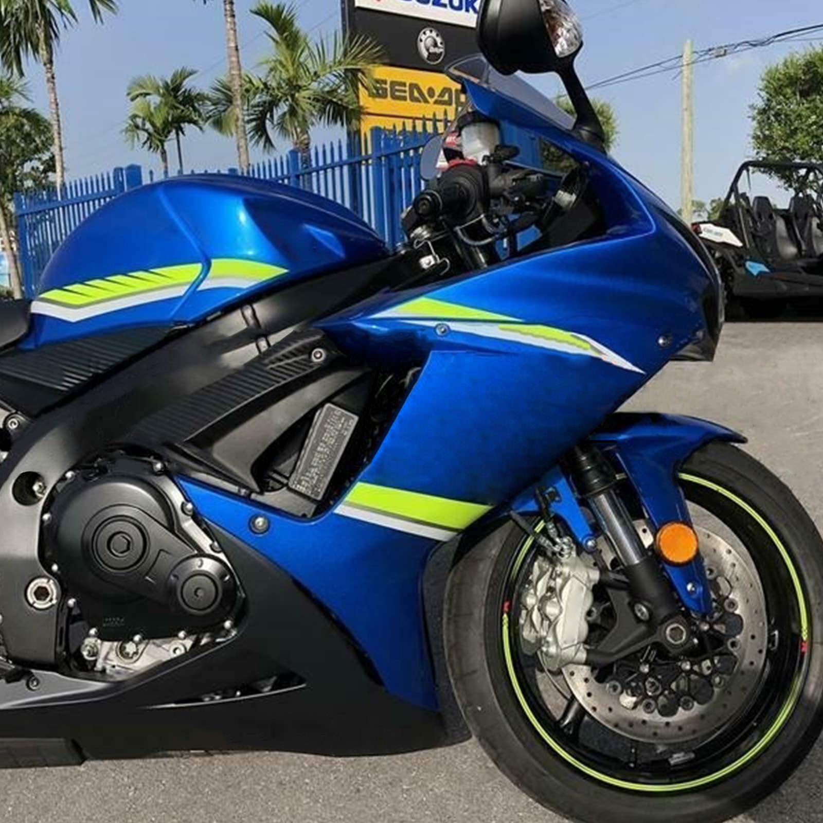 Amotopart Suzuki GSXR 600/750 2011-2025 K11 Kit de carrocería carenado plástico ABS