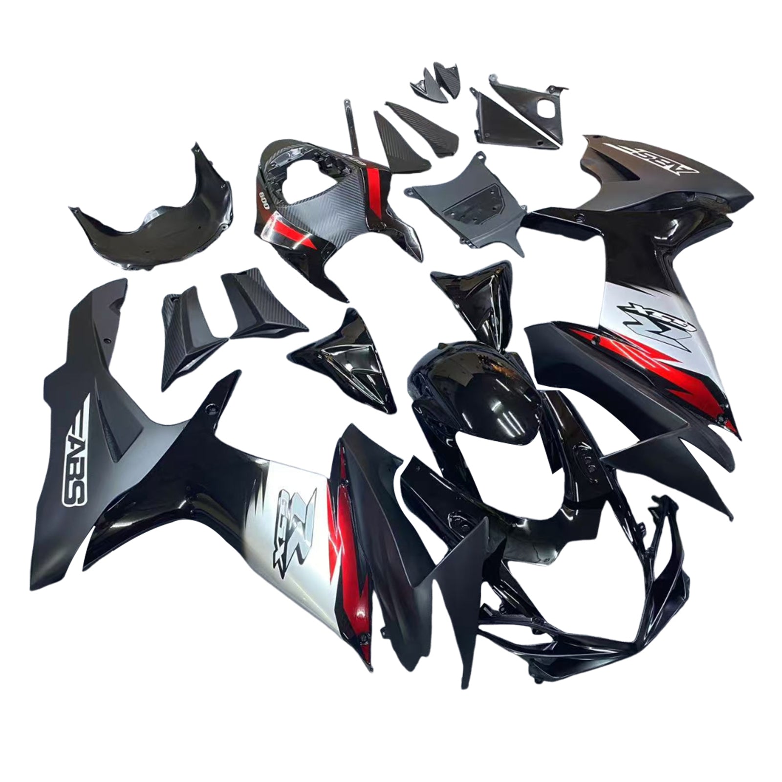 Amotopart Suzuki GSXR 600/750 2011-2025 K11 Kit carena carrozzeria in plastica ABS