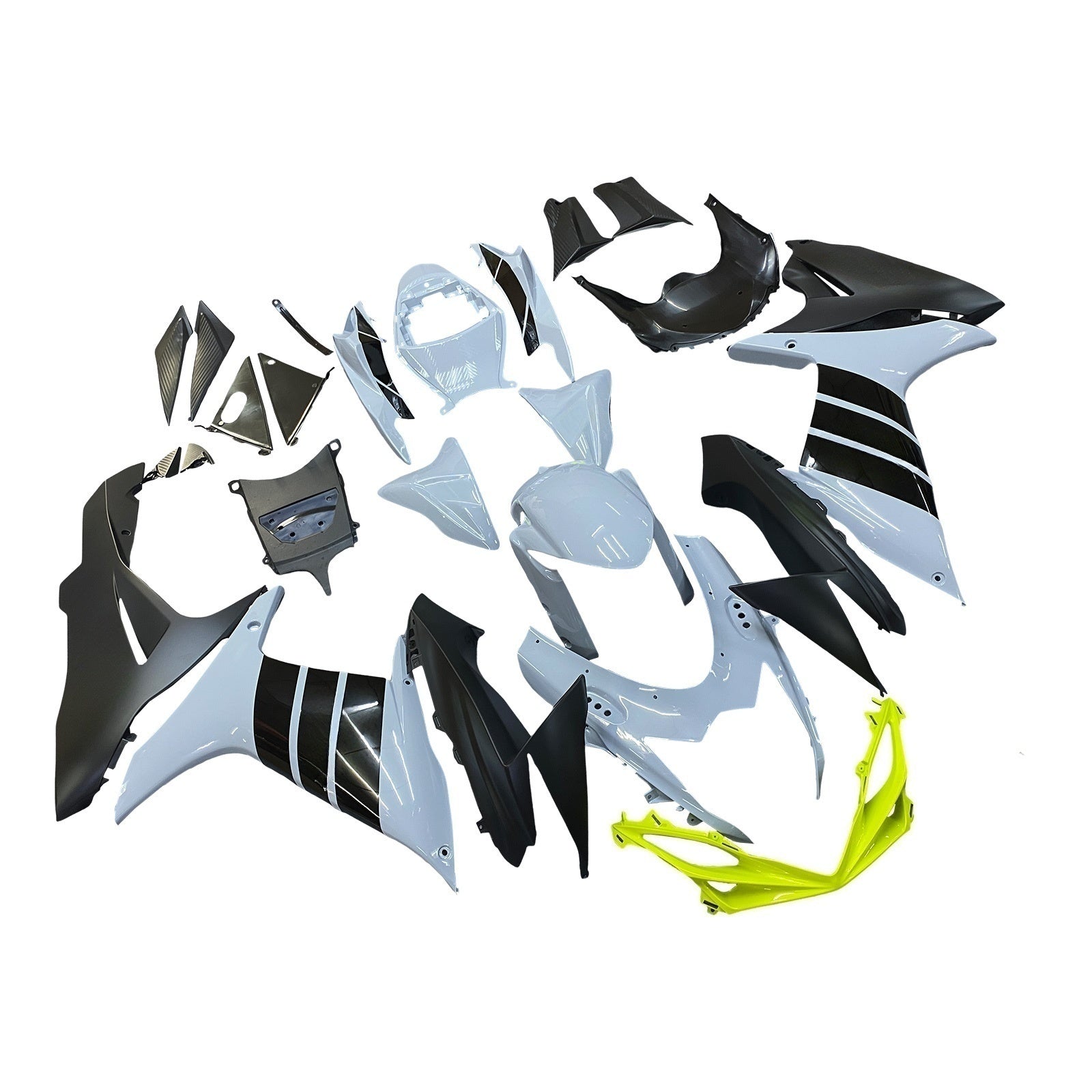 Amotopart Suzuki GSXR 600/750 2011-2025 K11 Kit Carénage Carrosserie Plastique ABS