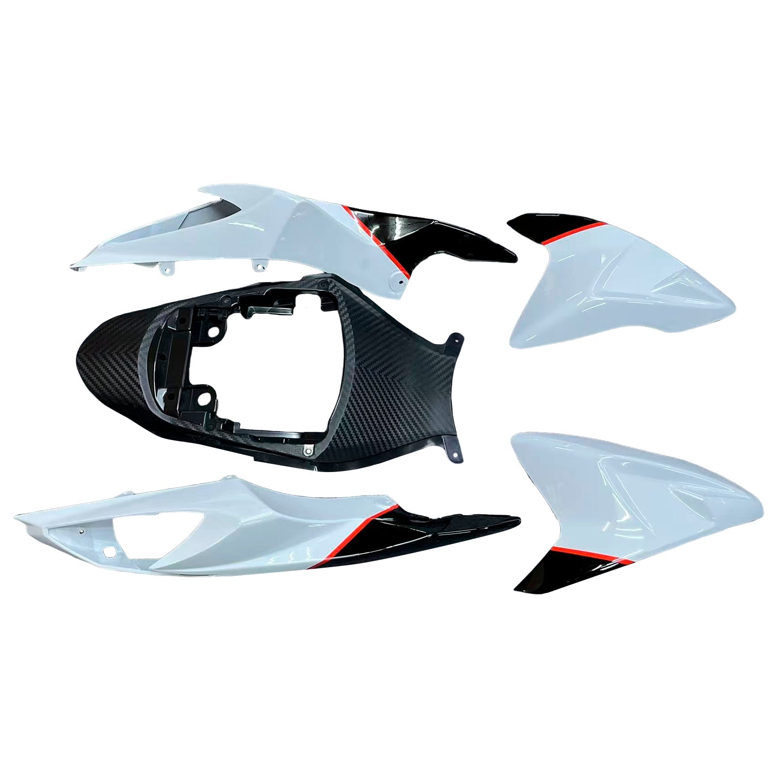 Amotopart Suzuki GSXR 600/750 2011-2025 K11 Kit carena carrozzeria in plastica ABS