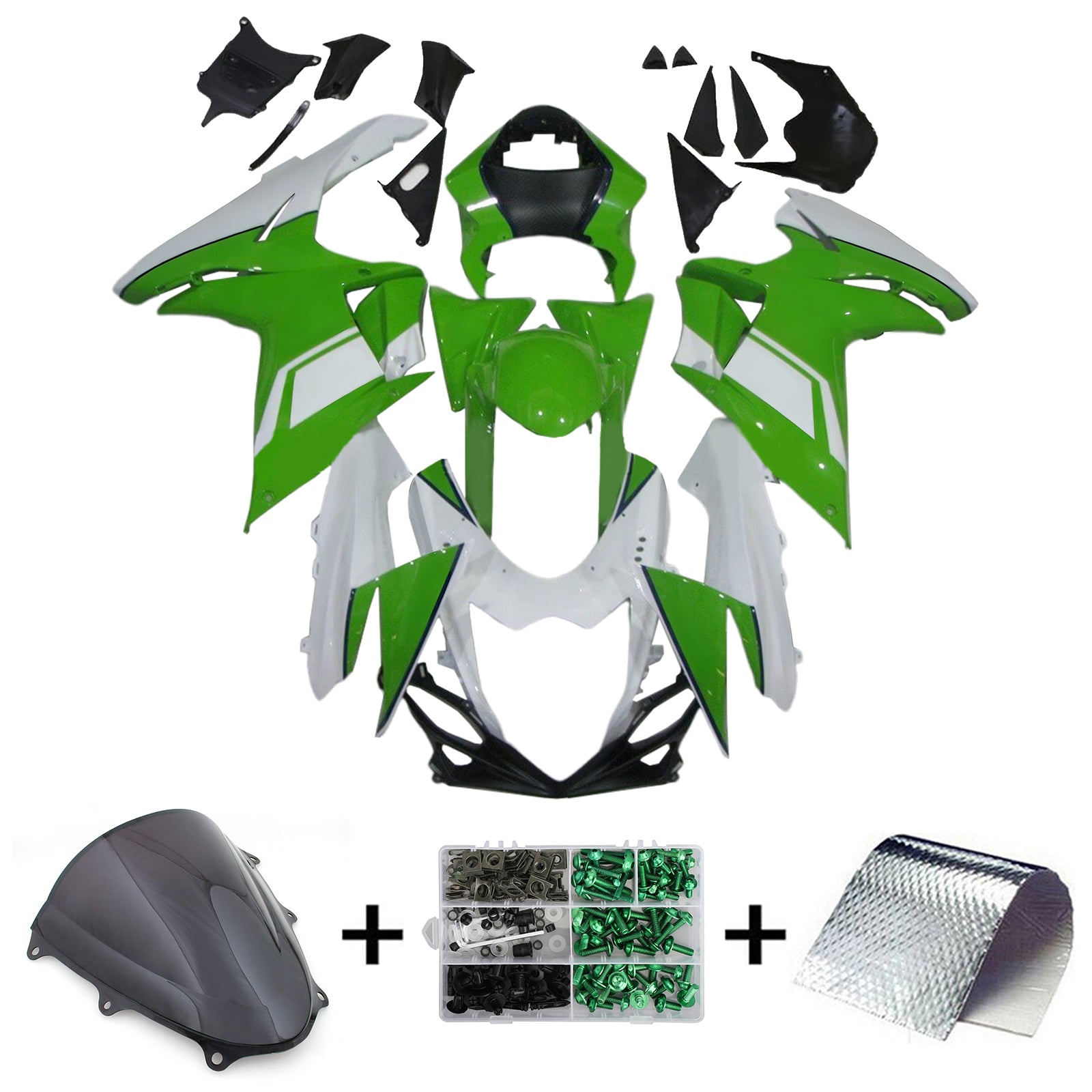 2011-2025 Suzuki GSXR 600/750 K11 Kit de carénage injection Amotopart Bodywork Plastic