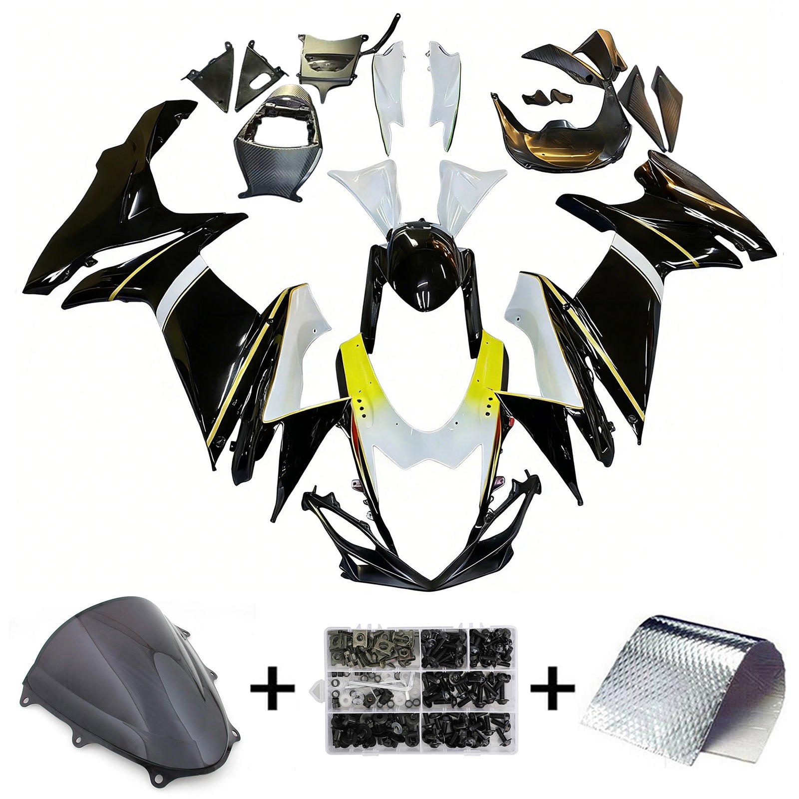 2011-2025 Suzuki GSXR 600/750 K11 Kit de carénage injection Amotopart Bodywork Plastic