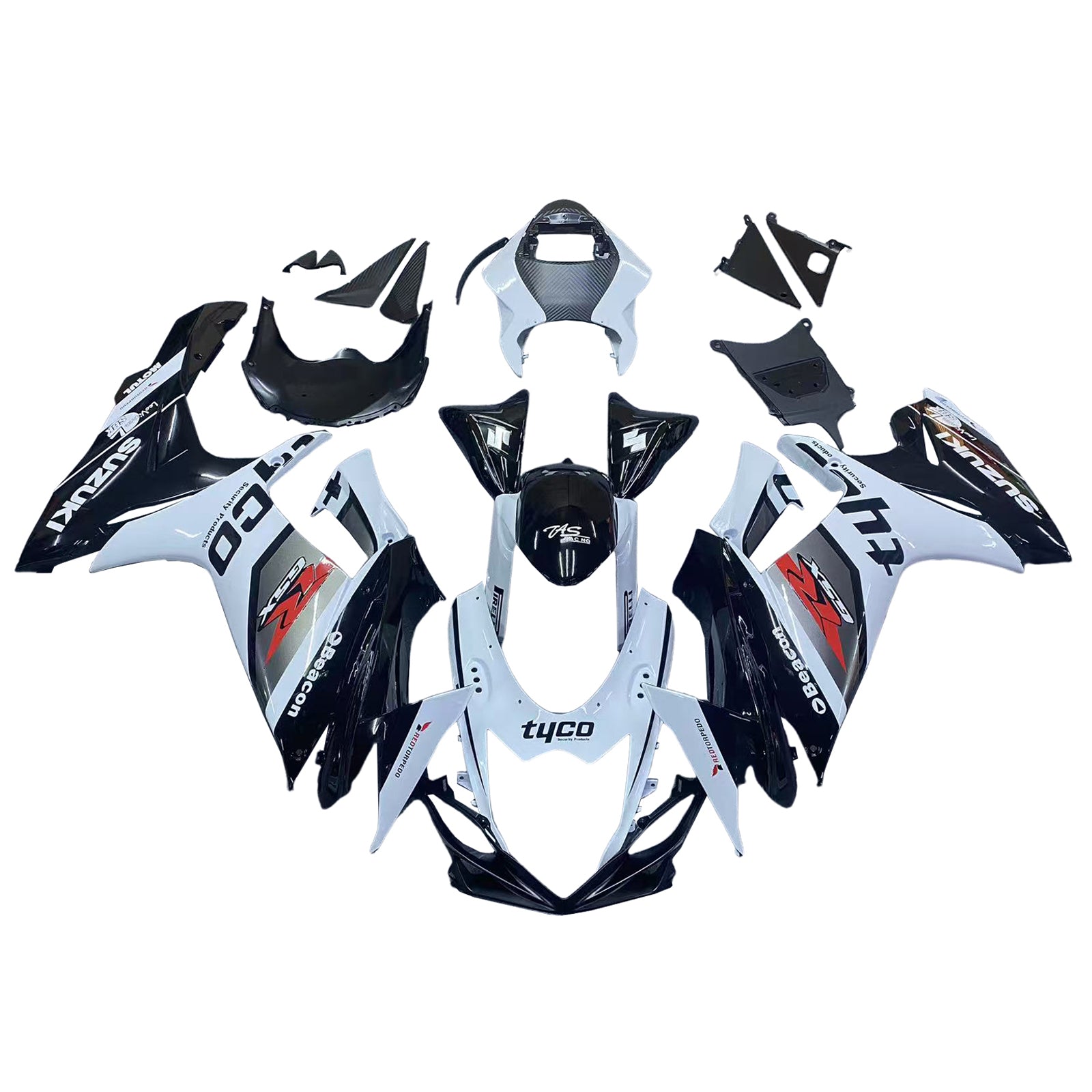 2011-2025 Suzuki GSXR 600/750 K11 Kit de carénage injection Amotopart Bodywork Plastic