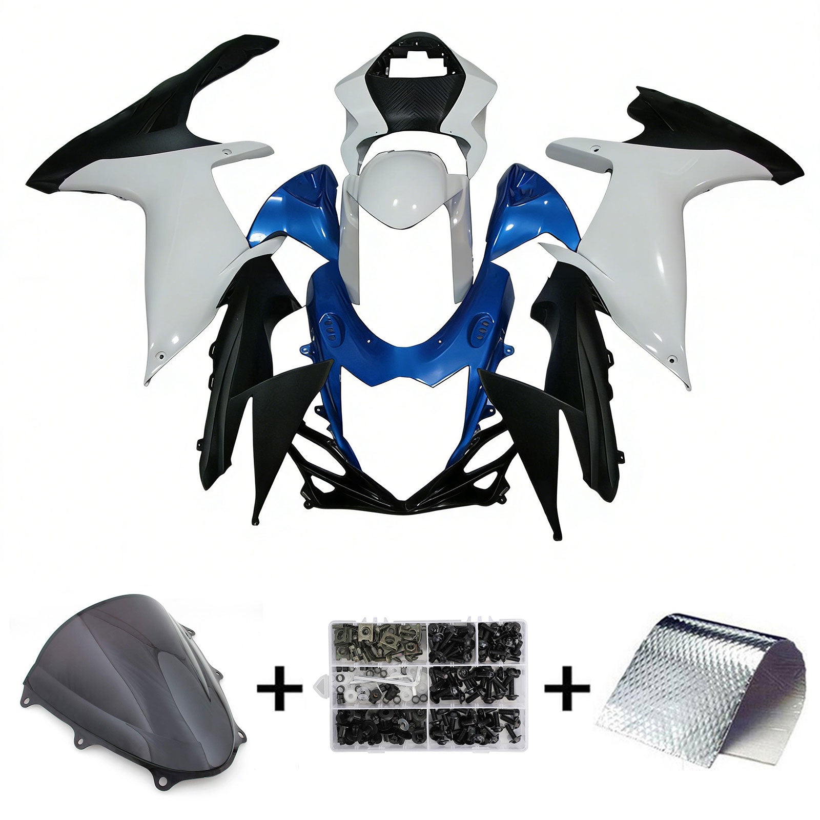 2011-2025 Suzuki GSXR 600/750 K11 Kit de carénage injection Amotopart Bodywork Plastic
