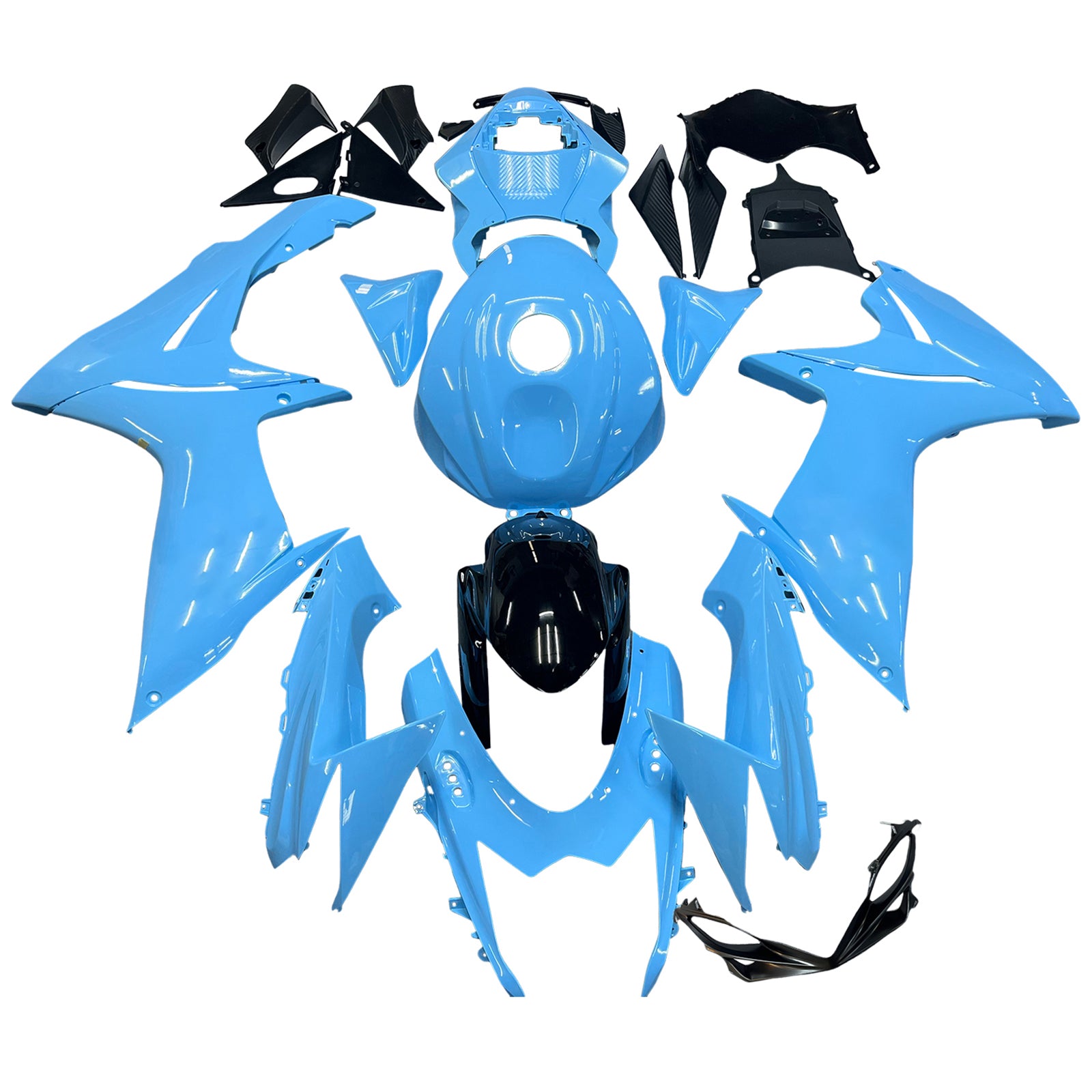 2011-2025 Suzuki GSXR 600/750 K11 Kit de carénage injection Amotopart Bodywork Plastic