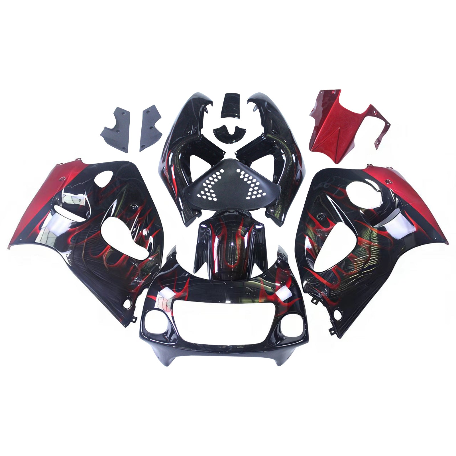 Amotopart Suzuki GSXR600 1996-2000 GSXR750 1996-1999 päällirakenteen suojasarja