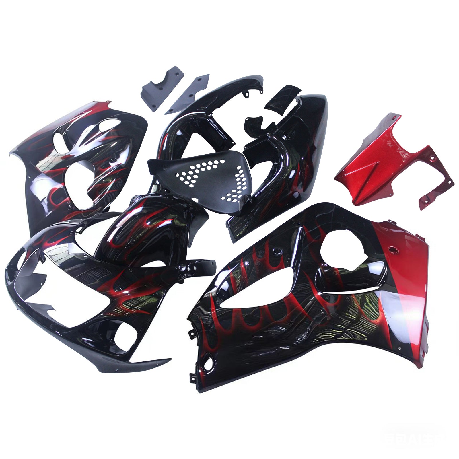 Amotopart Suzuki GSXR600 1996-2000 GSXR750 1996-1999 päällirakenteen suojasarja
