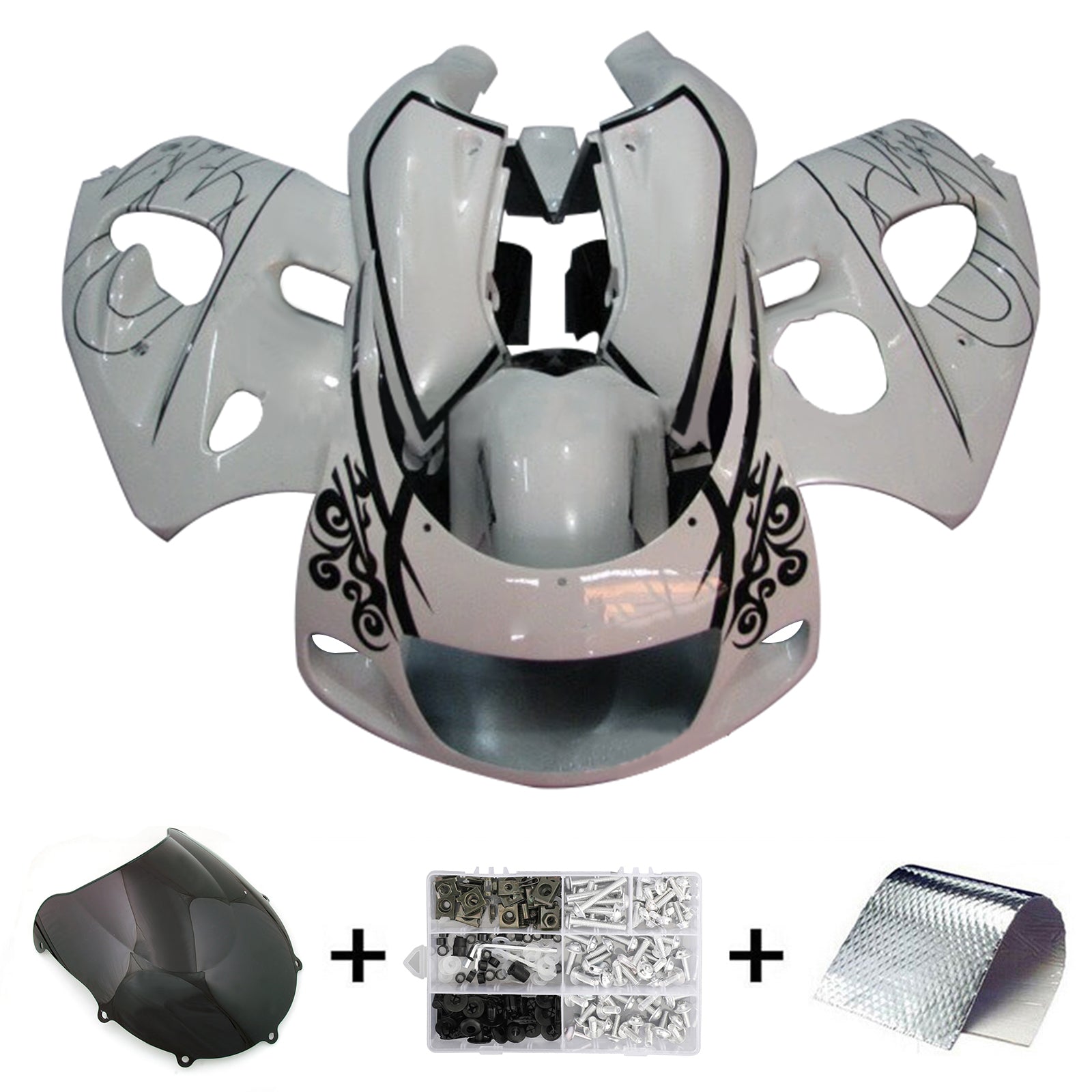 Amotopart Suzuki GSXR600 1996-2000 GSXR750 1996-1999 Kit carena carrozzeria