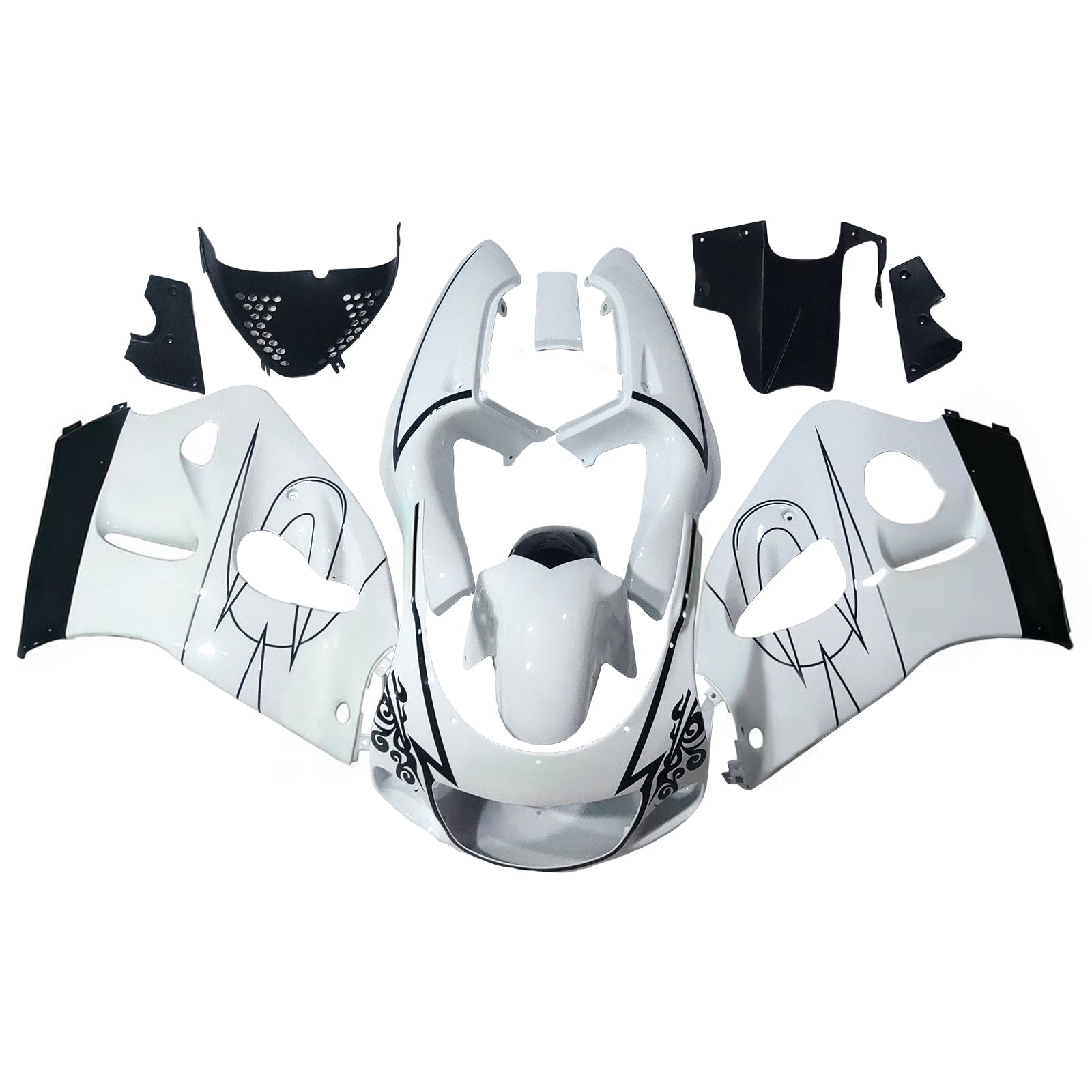 Amotopart Suzuki GSXR600 1996-2000 GSXR750 1996-1999 päällirakenteen suojasarja