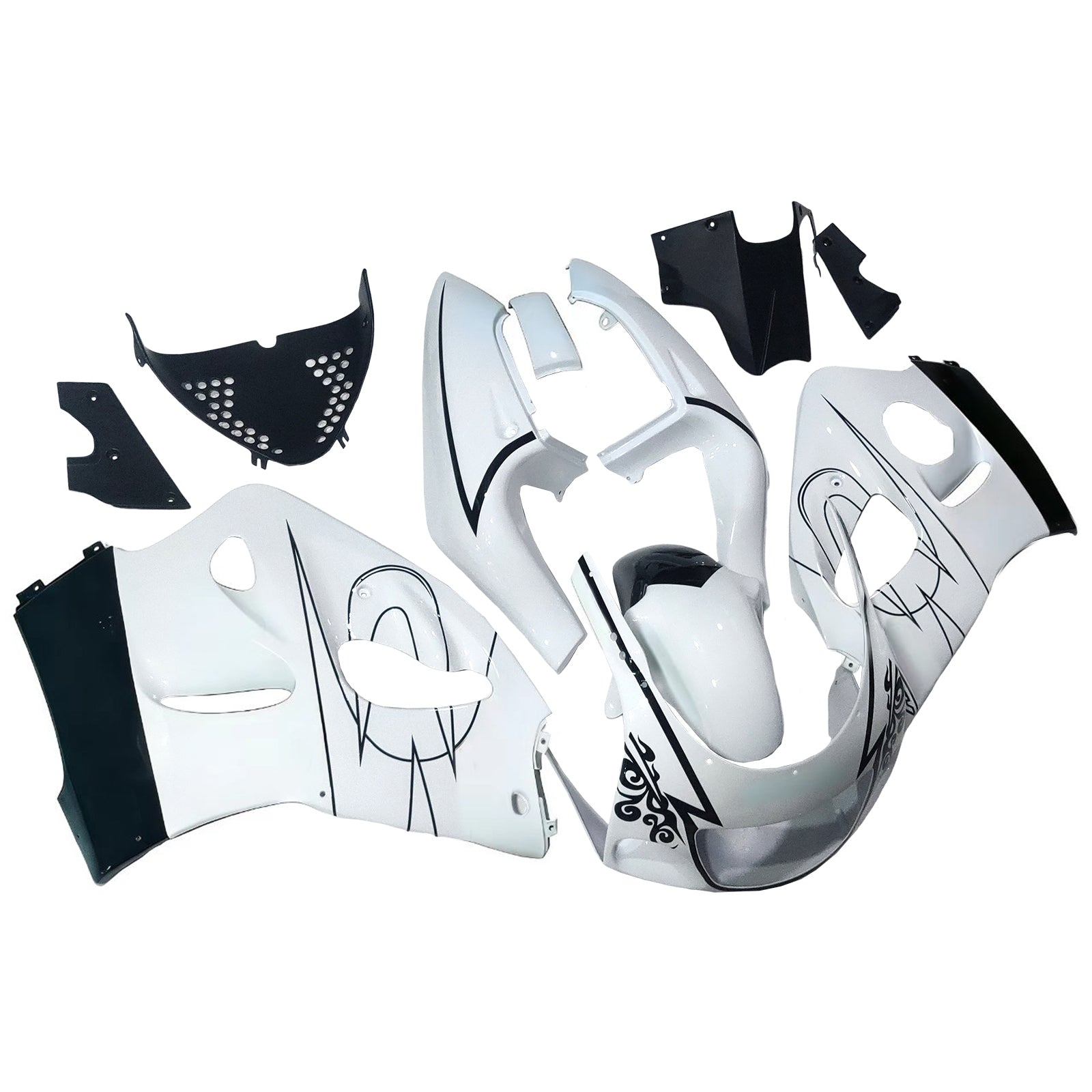 Amotopart Suzuki GSXR600 1996-2000 GSXR750 1996-1999 päällirakenteen suojasarja
