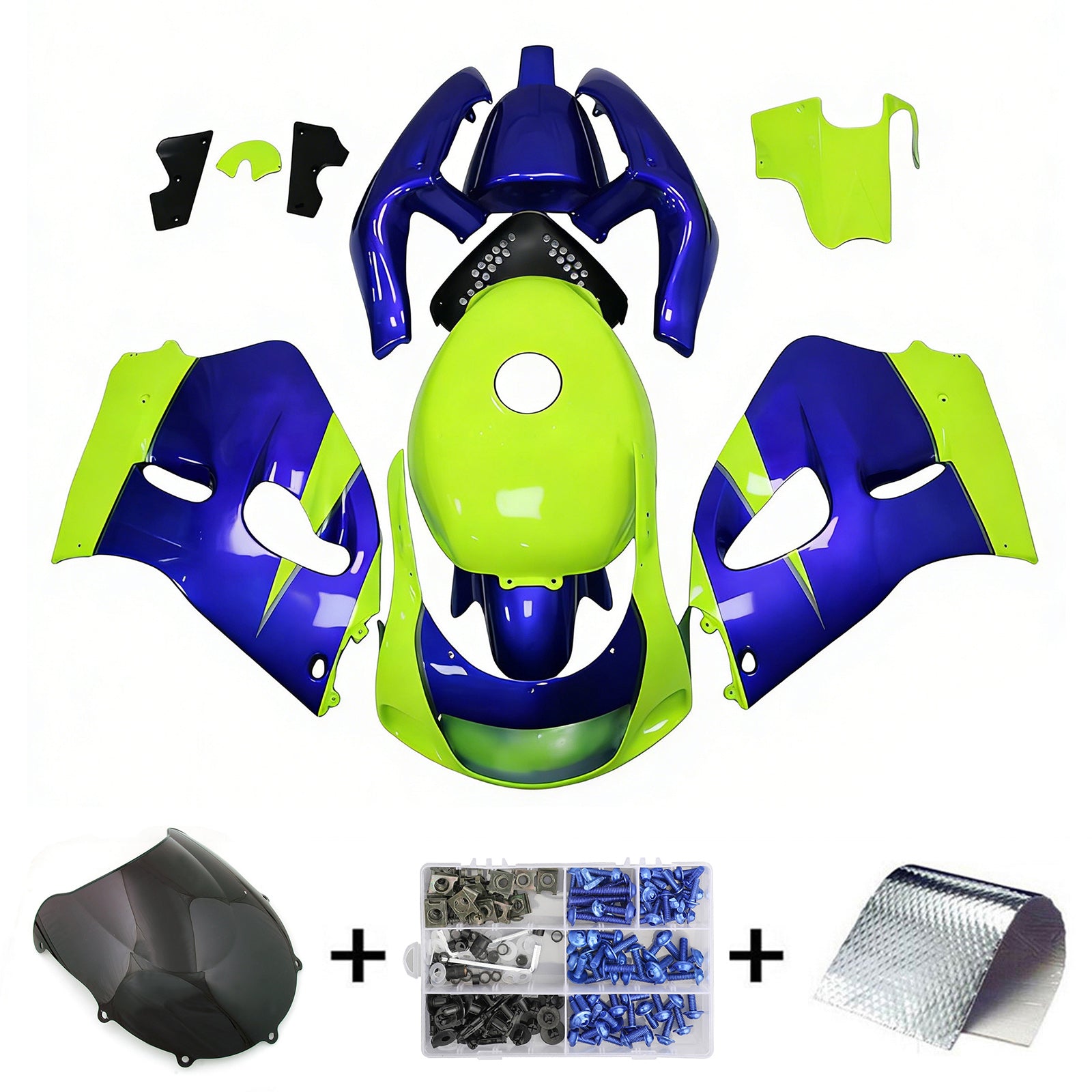 Amotopart Suzuki GSXR600 1996-2000 GSXR750 1996-1999 päällirakenteen suojasarja