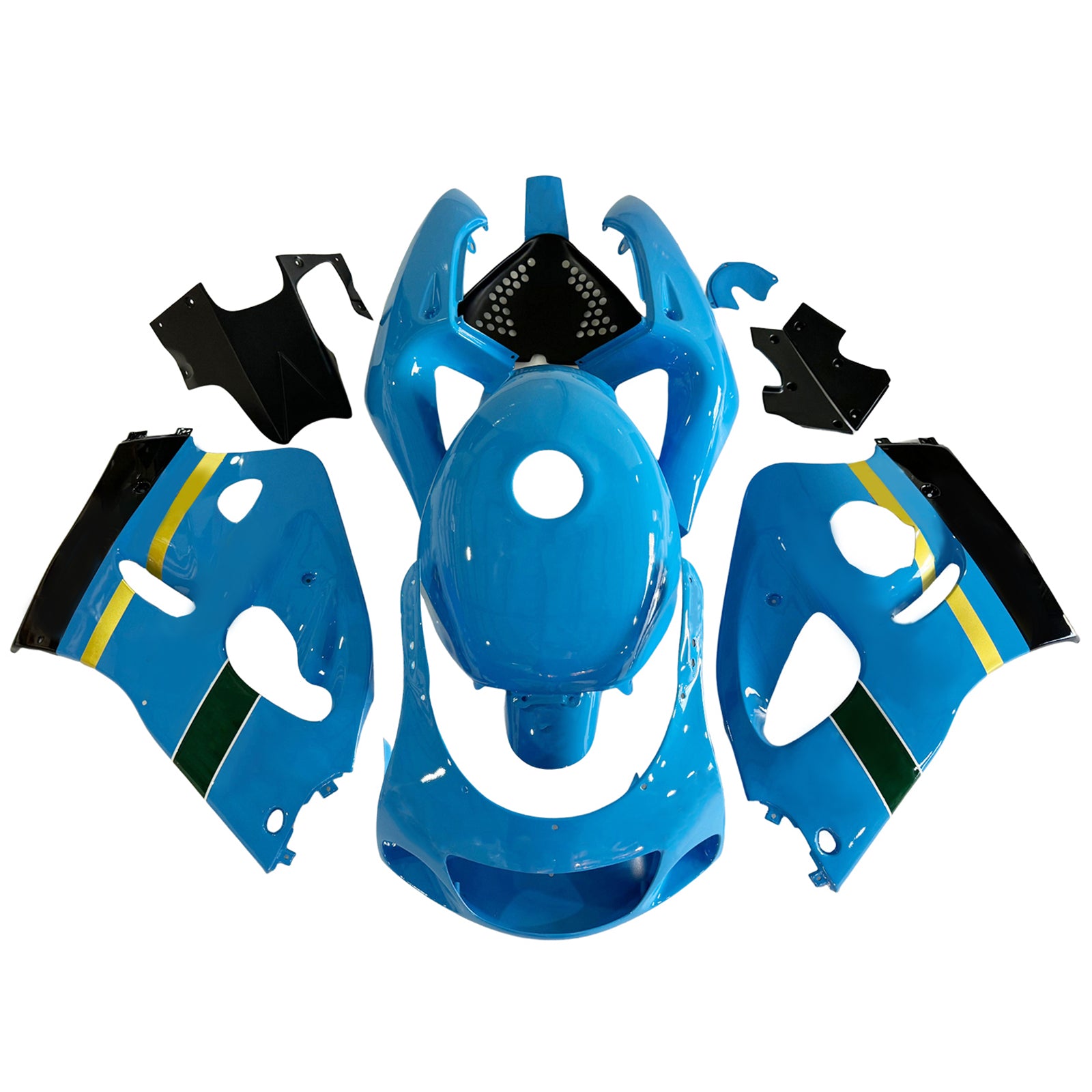 Amotopart Suzuki GSXR600 1996-2000 GSXR750 1996-1999 päällirakenteen suojasarja
