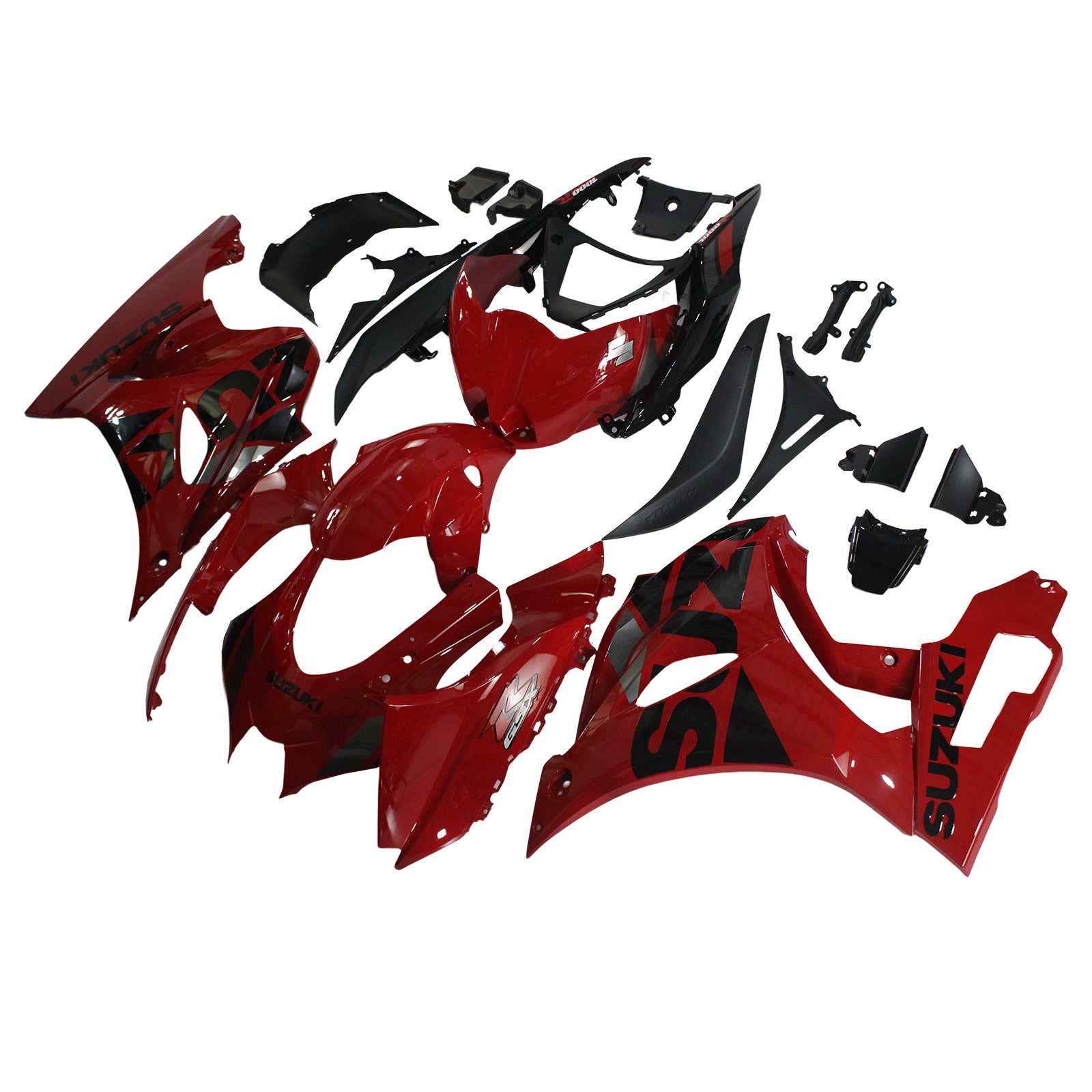 Amotopart Suzuki GSXR1000 2017-2020 K17 päällirakennesarja ABS-muovia