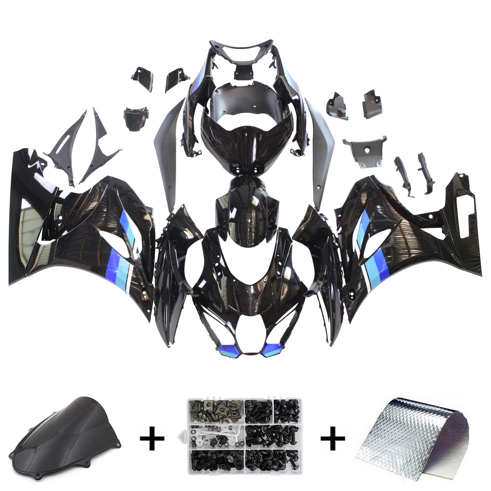Amotopart Suzuki GSXR1000 2017-2020 K17 kuip carrosseriekit ABS kunststof
