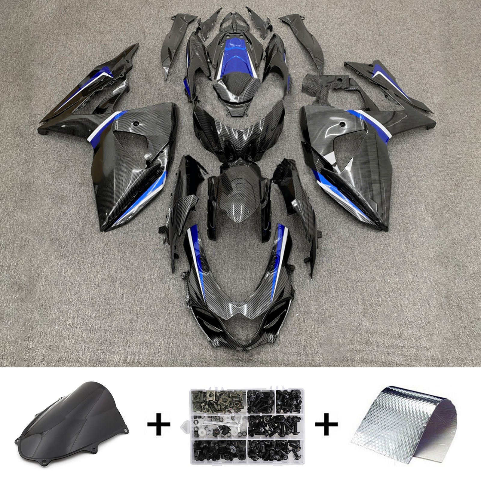 Injection Fairing Kit Bodywork Plastic ABS For Suzuki GSXR1000 2017-2024 K17