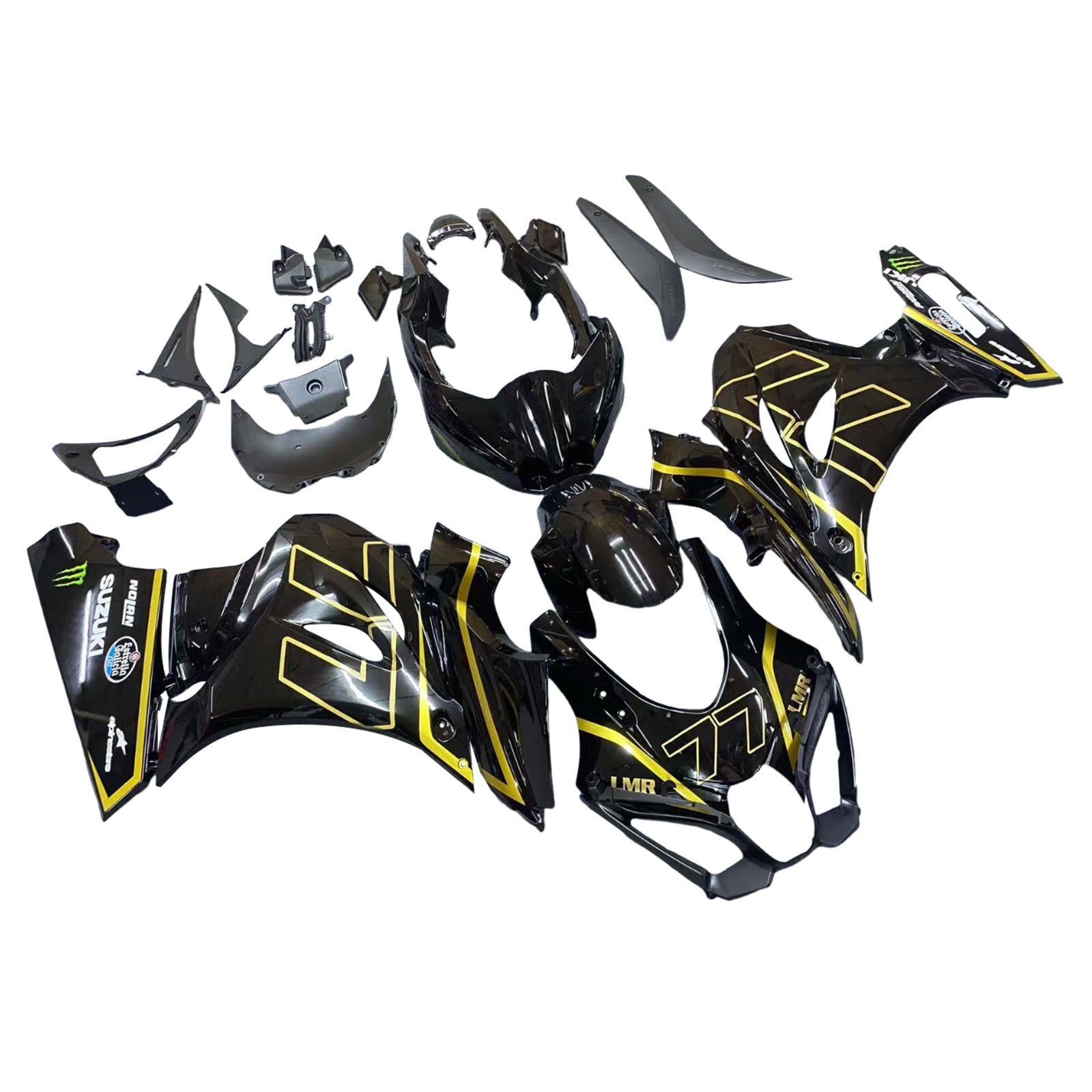 Kit de carenado de inyección Bodywork ABS para Suzuki GSXR1000 2017-2024 K17