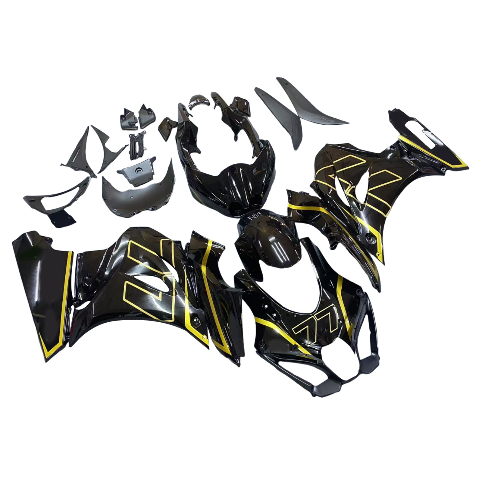 Wtryskowe Zestaw owiewki nadwozia Plastikowe ABS dla Suzuki GSXR1000 2017-2024 K17