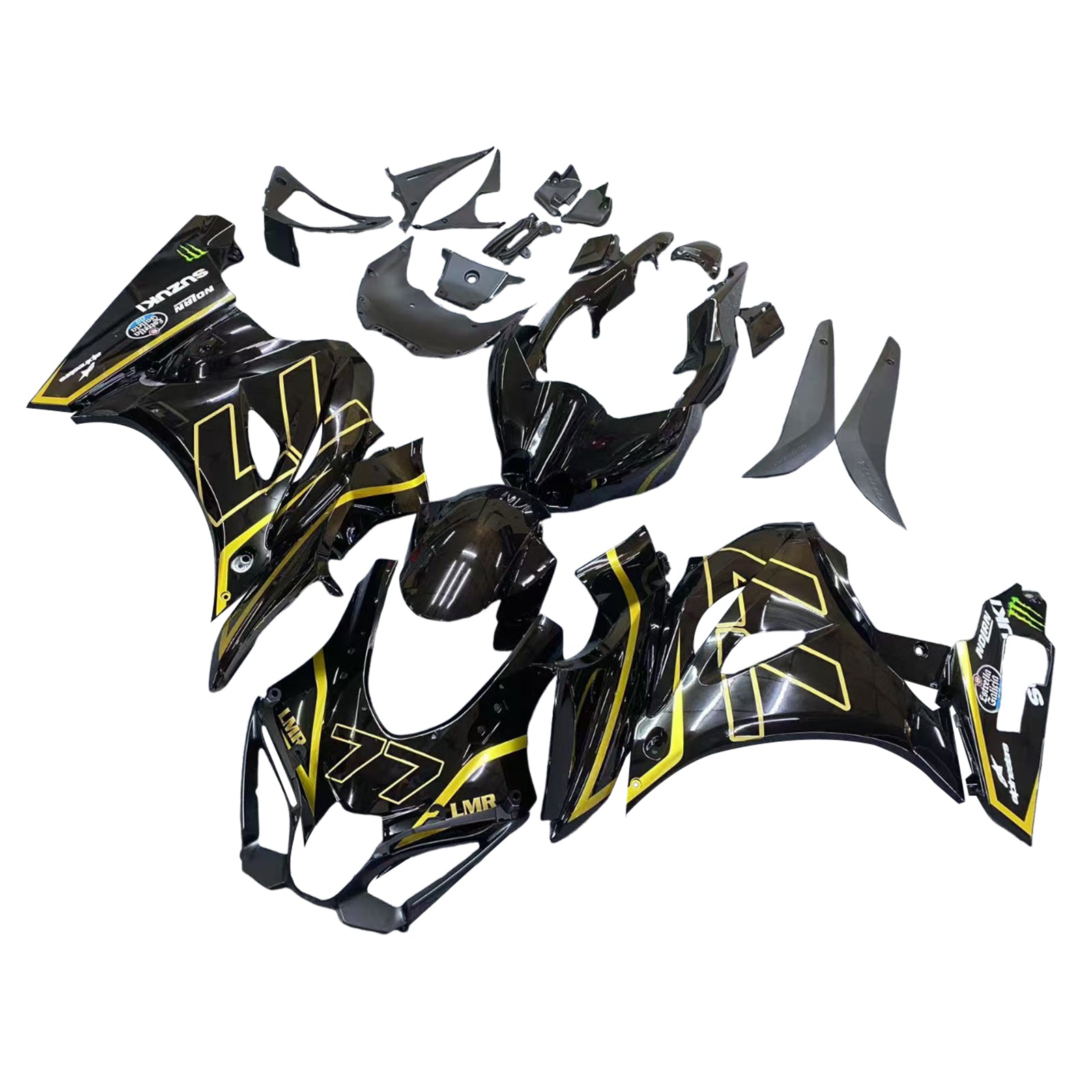 Kit de carenado de inyección Bodywork ABS para Suzuki GSXR1000 2017-2024 K17