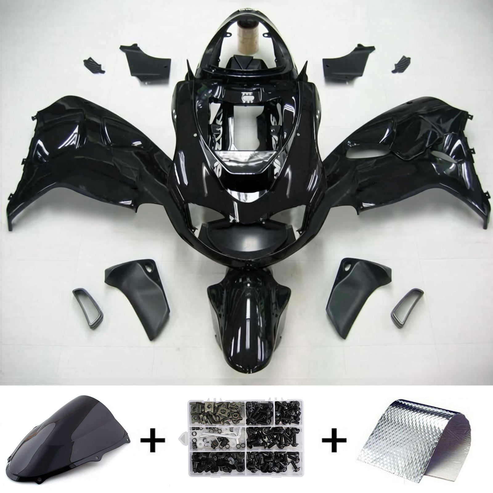Amotopart Suzuki TL1000R 1998-2003 ABS kunststof carrosseriekuipset