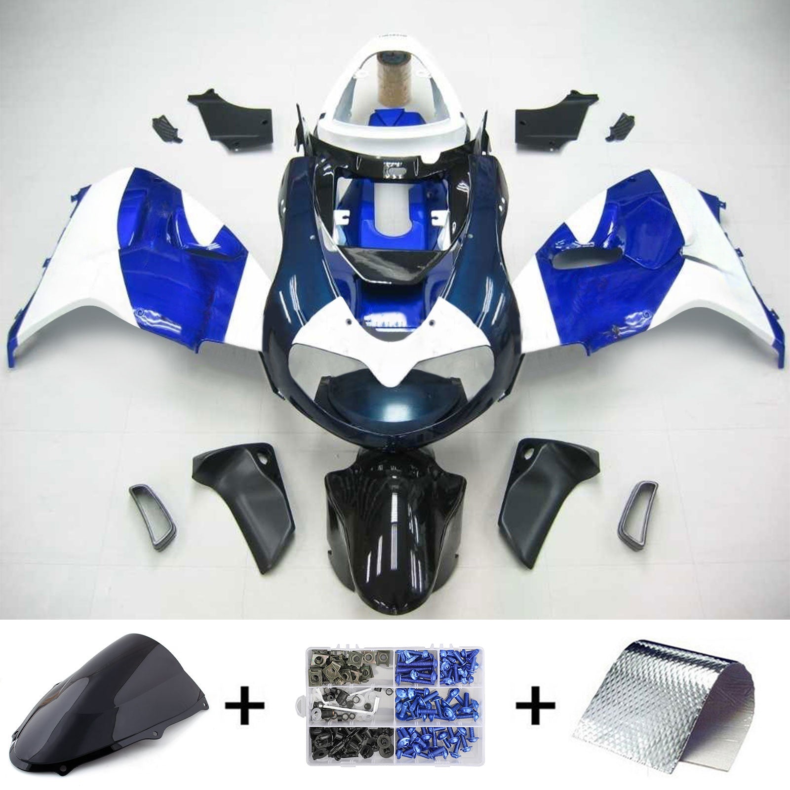 Amotopart Suzuki TL1000R 1998-2003 Kit carena carrozzeria in plastica ABS