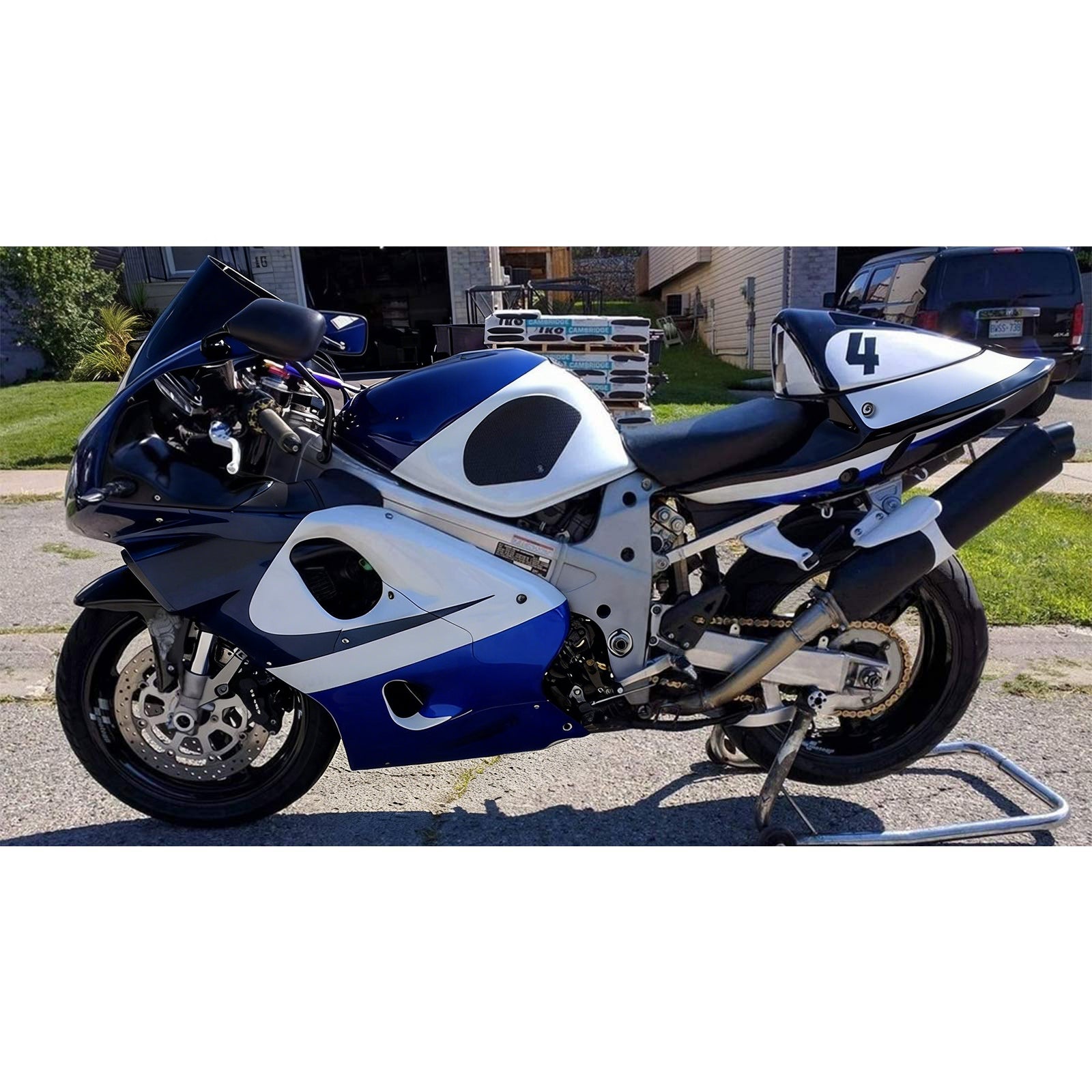 Amotopart Suzuki TL1000R 1998-2003 Kit Carénage Carrosserie Plastique ABS
