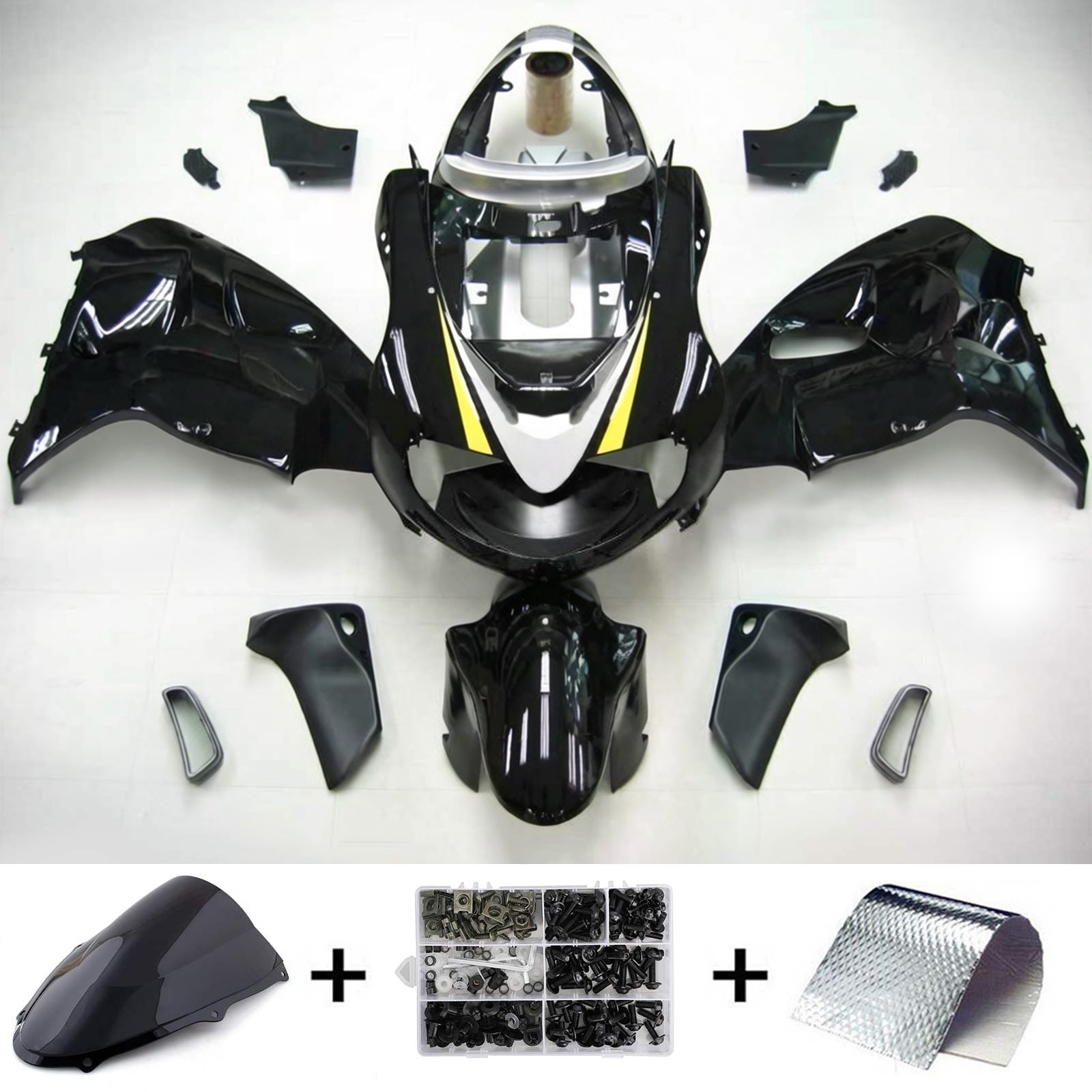 Amotopart Suzuki TL1000R 1998-2003 ABS kunststof carrosseriekuipset