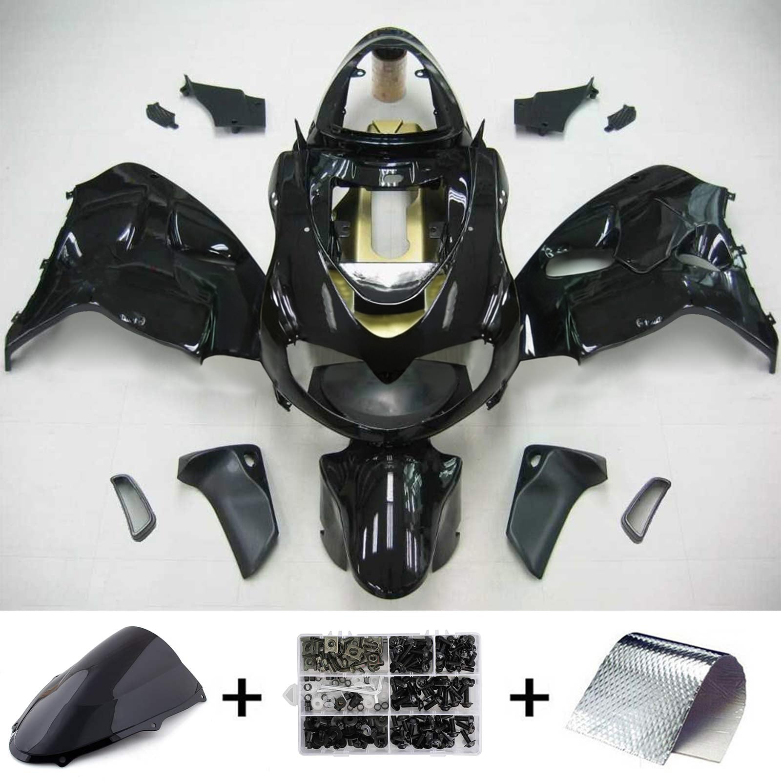 Amotopart Suzuki TL1000R 1998-2003 ABS kunststof carrosseriekuipset