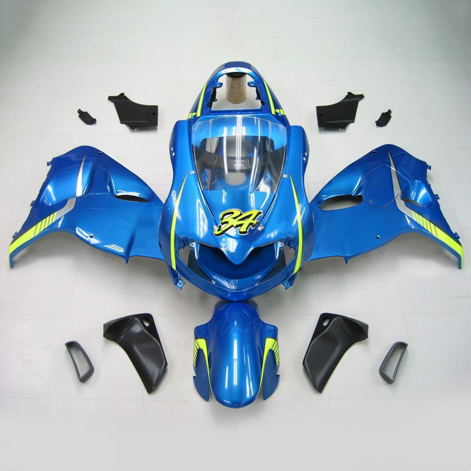 Amotopart Suzuki TL1000R 1998-2003 ABS kunststof carrosseriekuipset