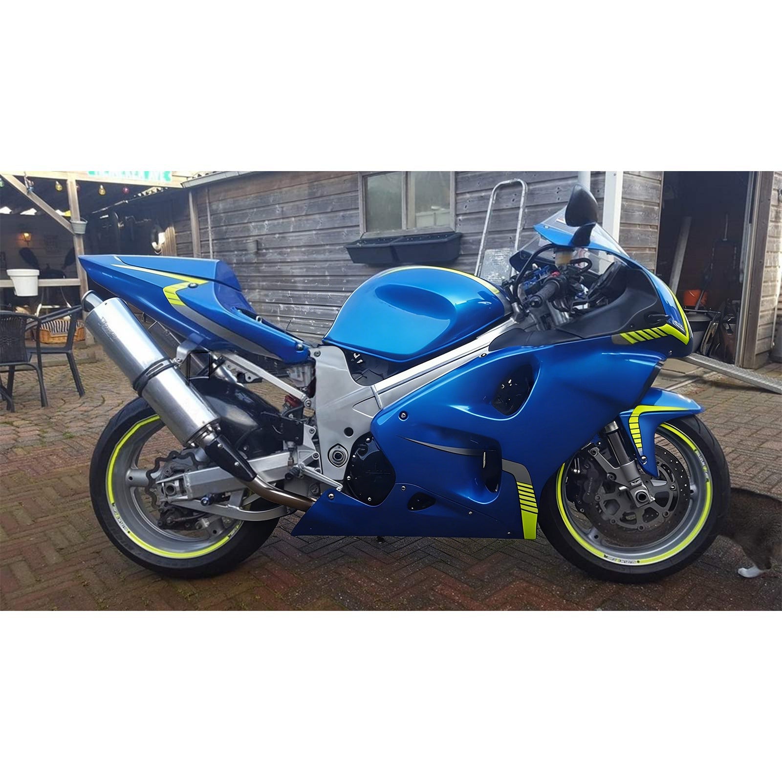 Amotopart Suzuki TL1000R 1998-2003 ABS kunststof carrosseriekuipset