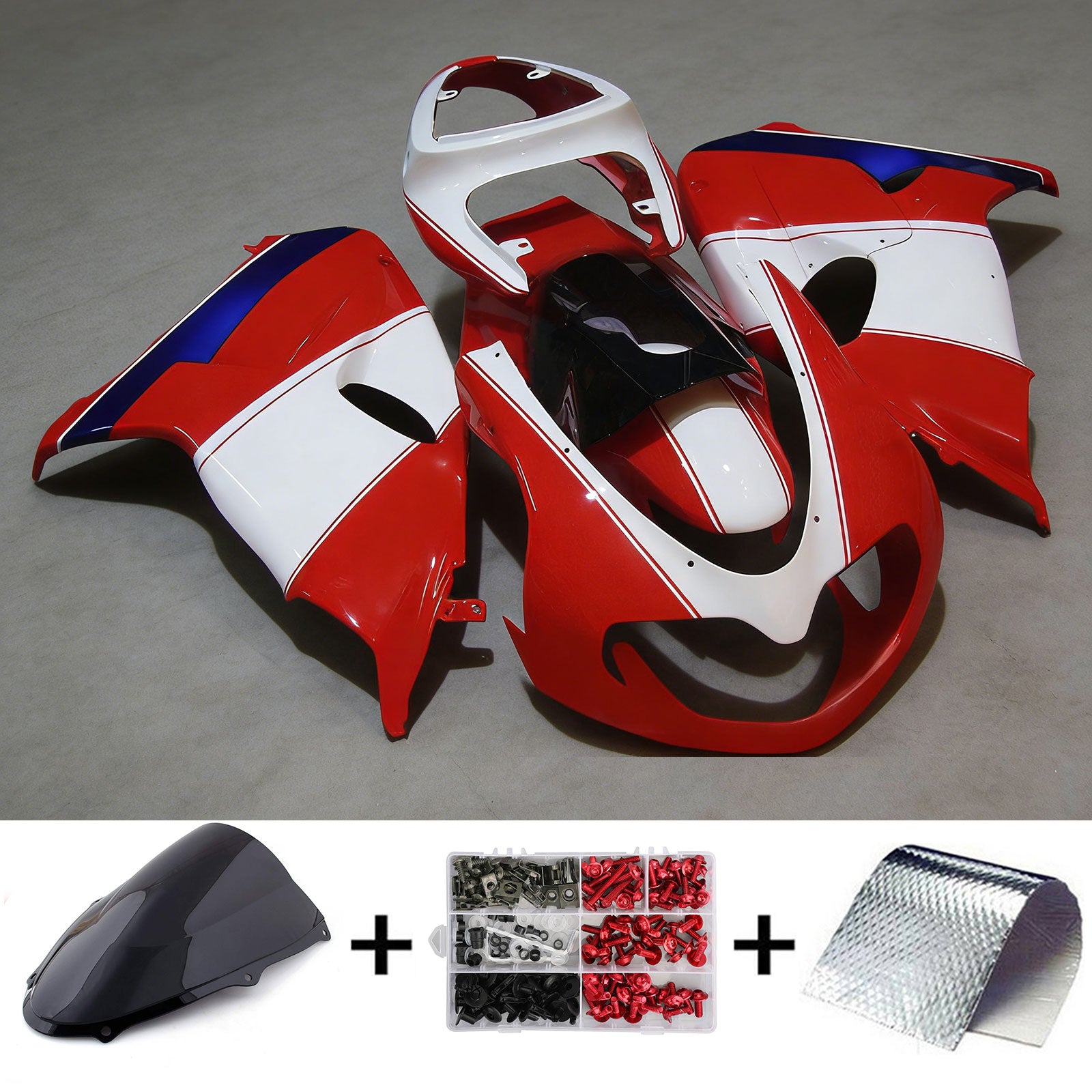 1998-2003 Suzuki TL1000R Kit de Charénage d'Angenction Corrosserie Abs Abs