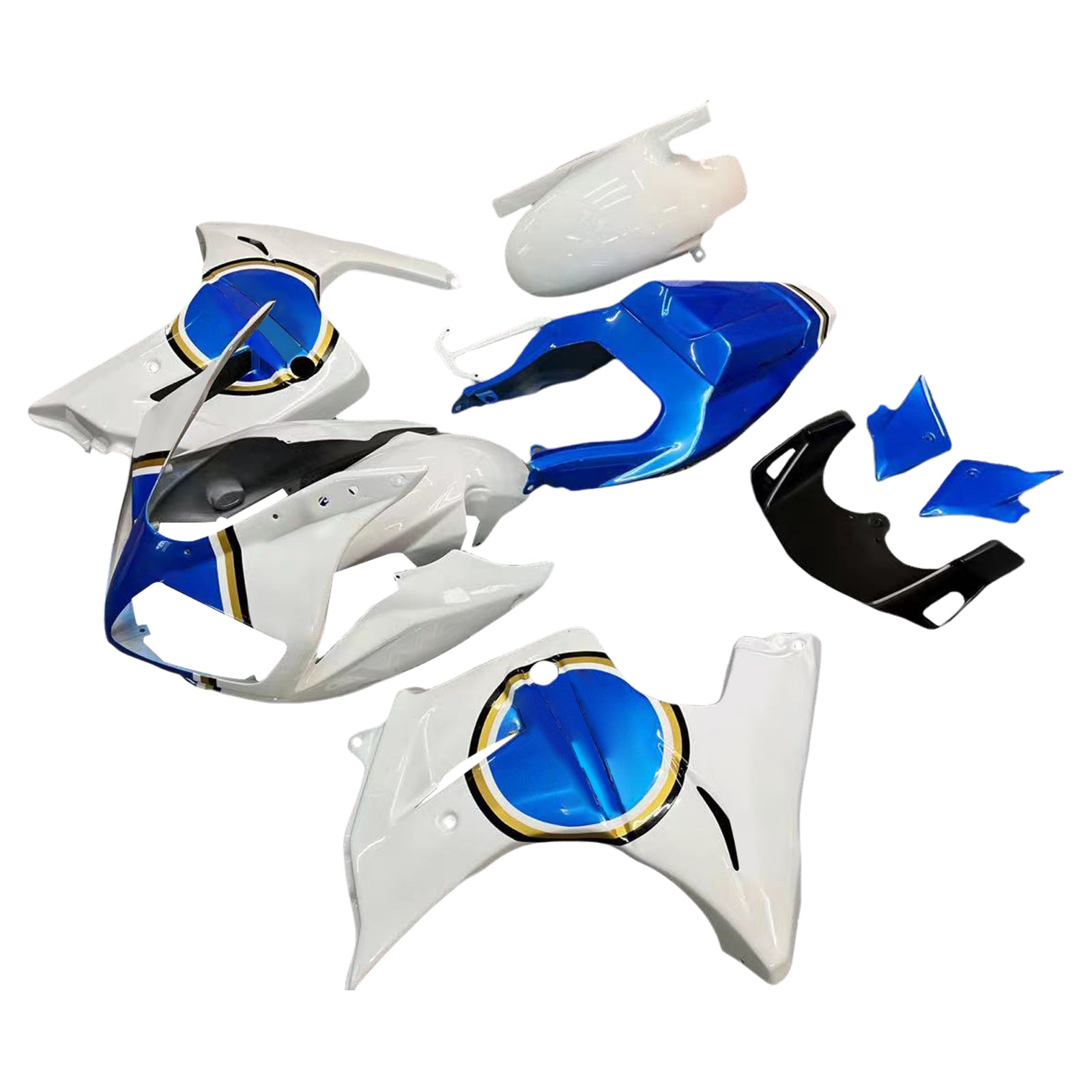 Amotopart Suzuki SV650 2003-2011 Komplet oklepa karoserije iz ABS plastike
