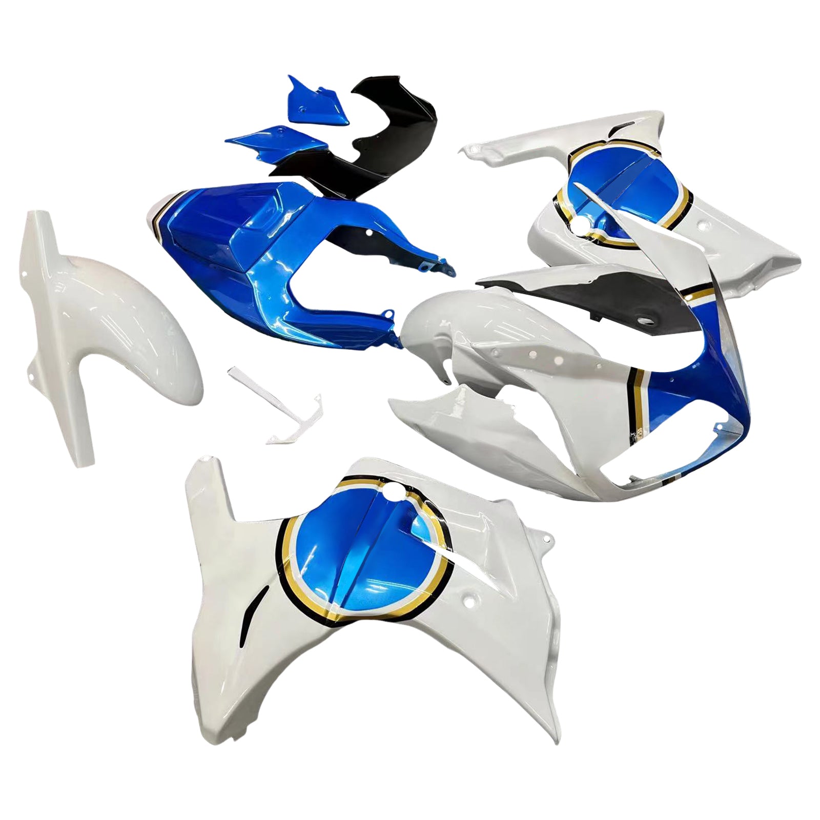 Amotopart Suzuki SV650 2003-2011 Komplet oklepa karoserije iz ABS plastike