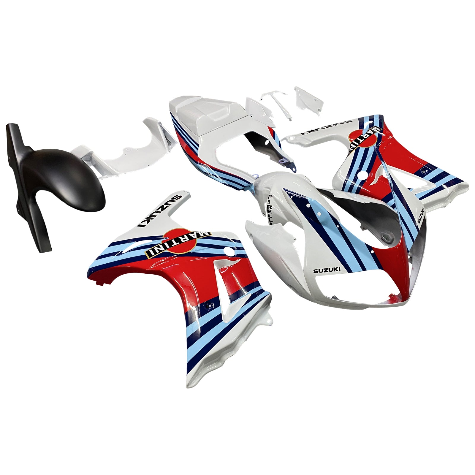 Amotopart Suzuki SV650 SV1000 2003-2011 Kit Carenado Carrocería Plástico ABS