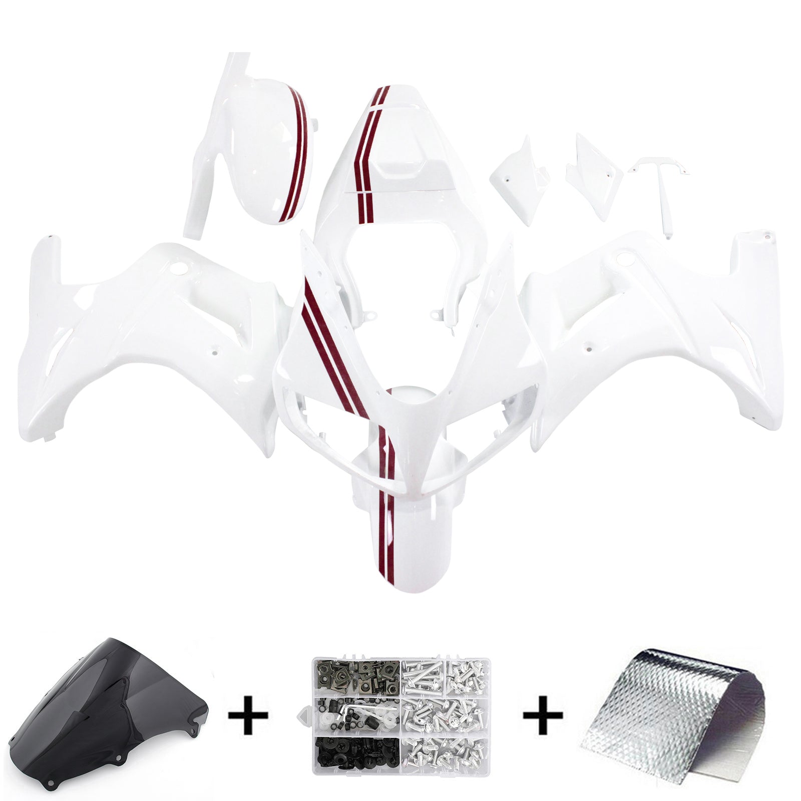 Amotopart Suzuki SV650 SV1000 2003-2011 Kit de Faremanage Corrosserie plastični abs